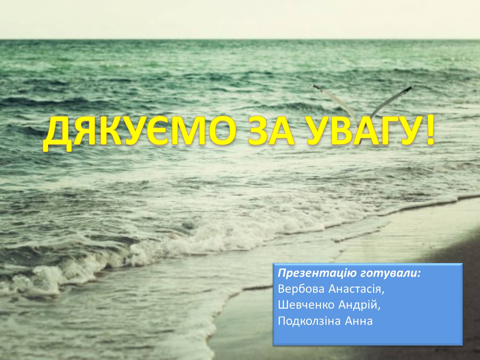 Презентація на тему «Проект збереження Чорного і Азовського морів» (варіант 2) - Слайд #17