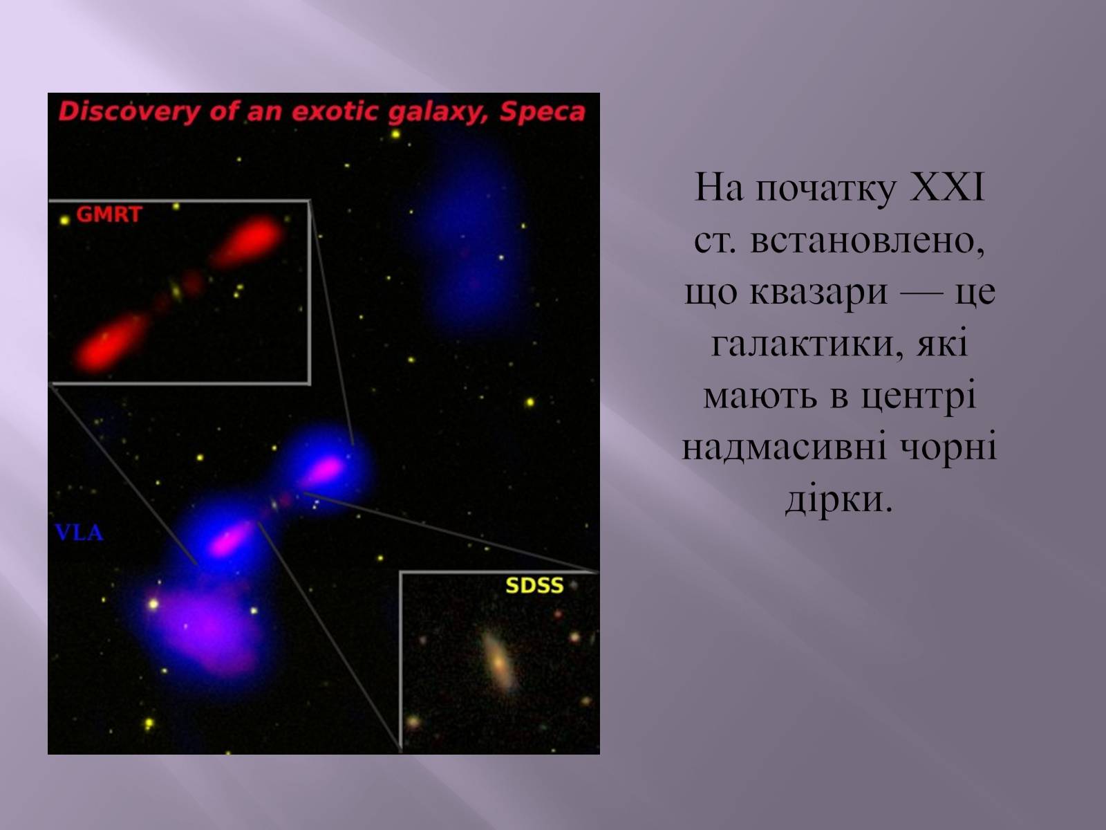 Презентація на тему «Квазари. Світ галактик» - Слайд #6