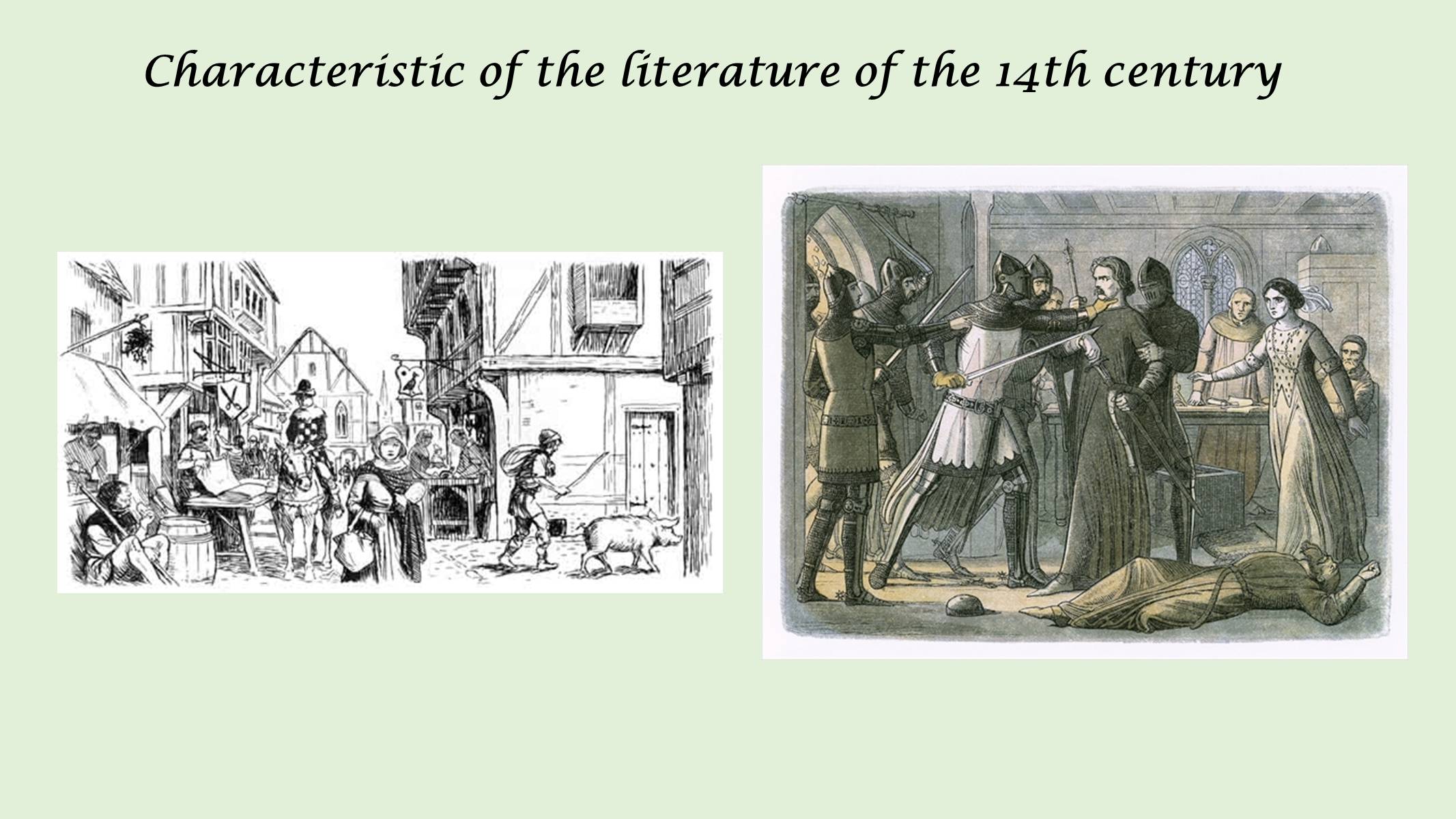 Презентація на тему «English Literature» - Слайд #2