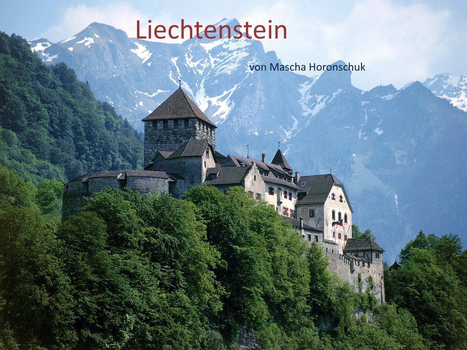 Презентація на тему «Liechtenstein» (варіант 2) - Слайд #1
