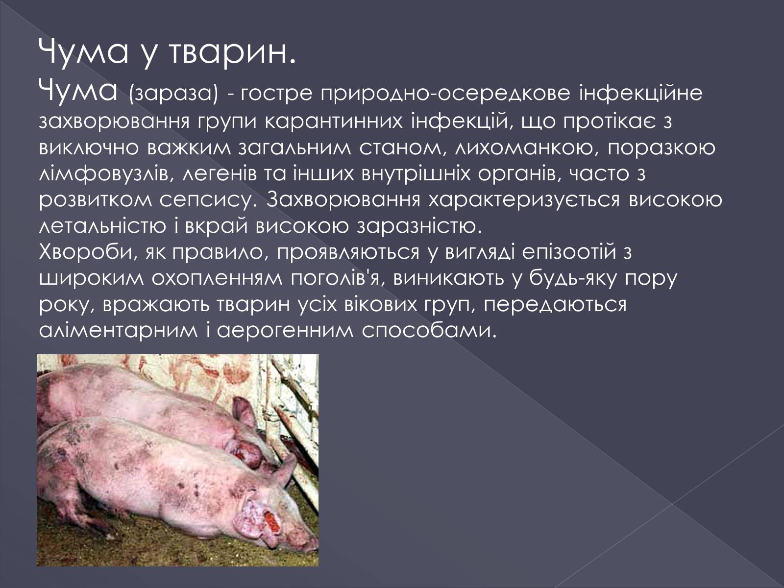 Презентація на тему «Вірусні хвороби тварин» - Слайд #6