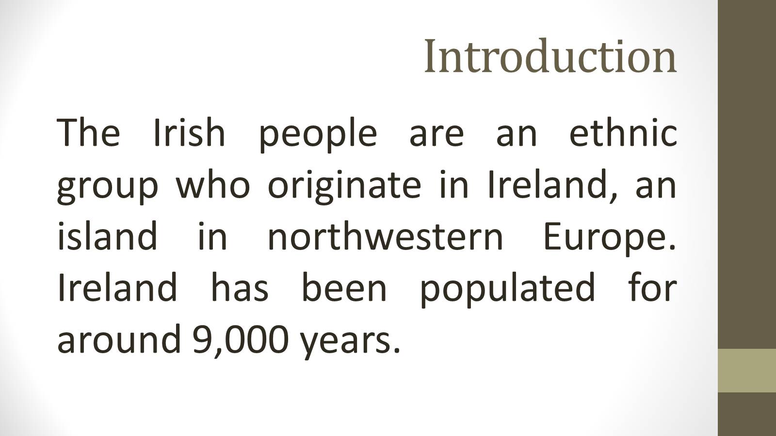 Презентація на тему «The Irish People» (варіант 2) - Слайд #2