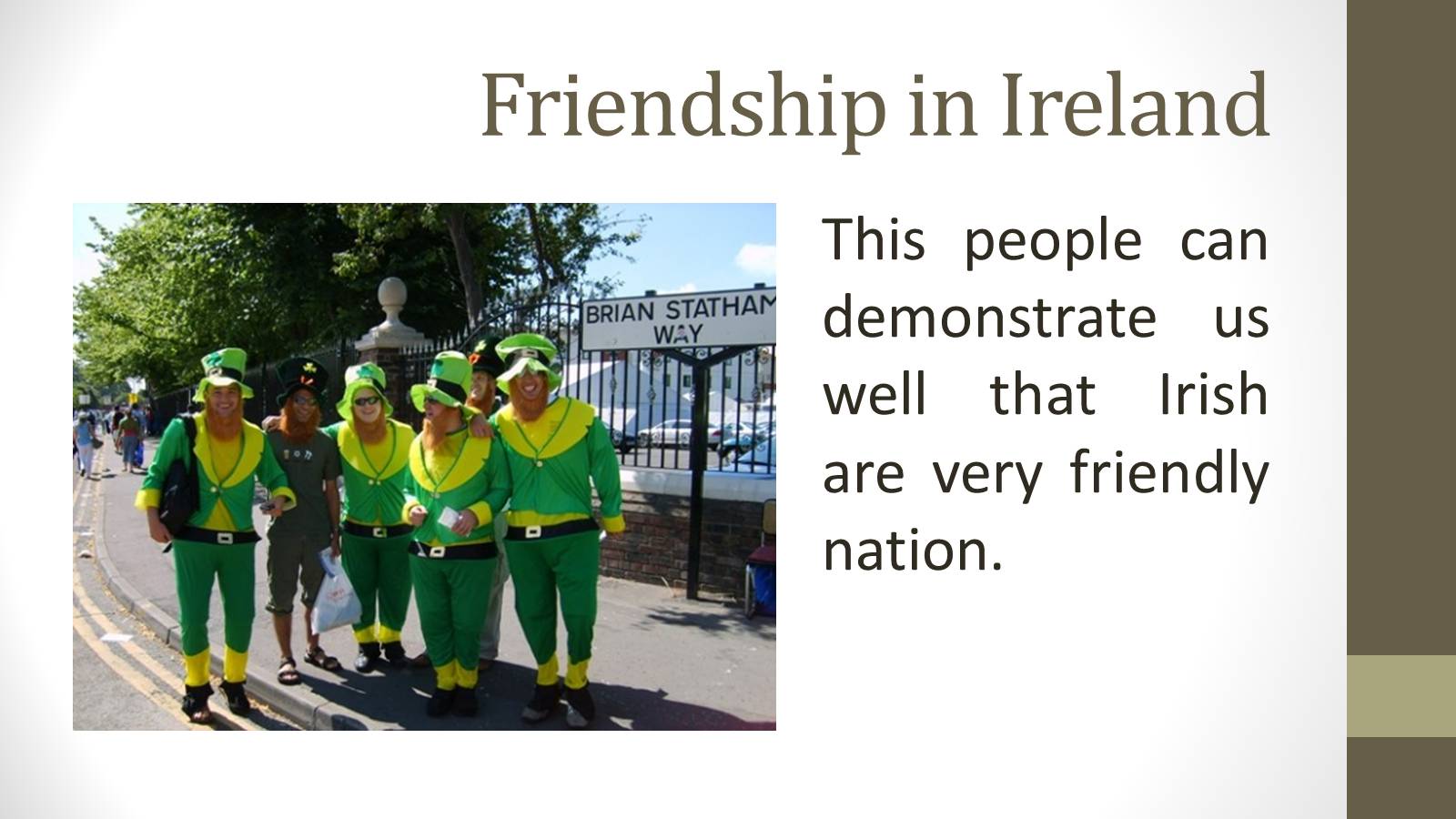 Презентація на тему «The Irish People» (варіант 2) - Слайд #4
