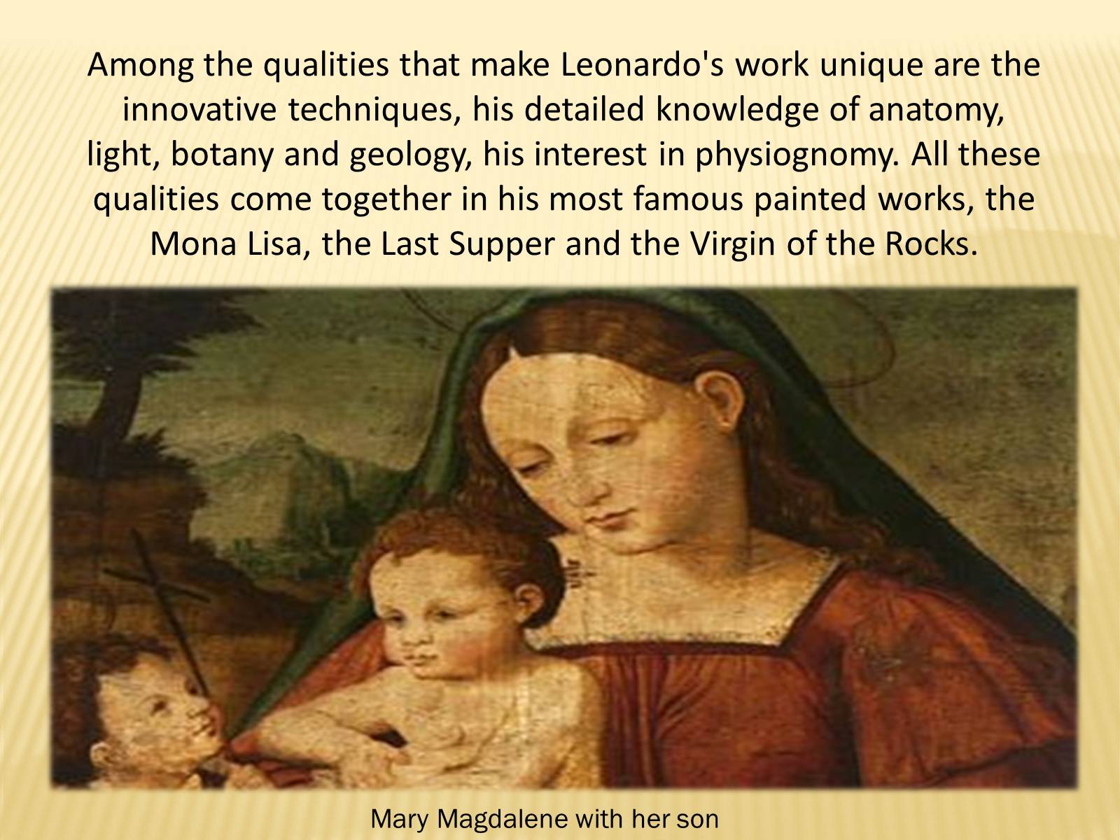 Презентація на тему «Леонардо да Вінчі» (варіант 27) - Слайд #9