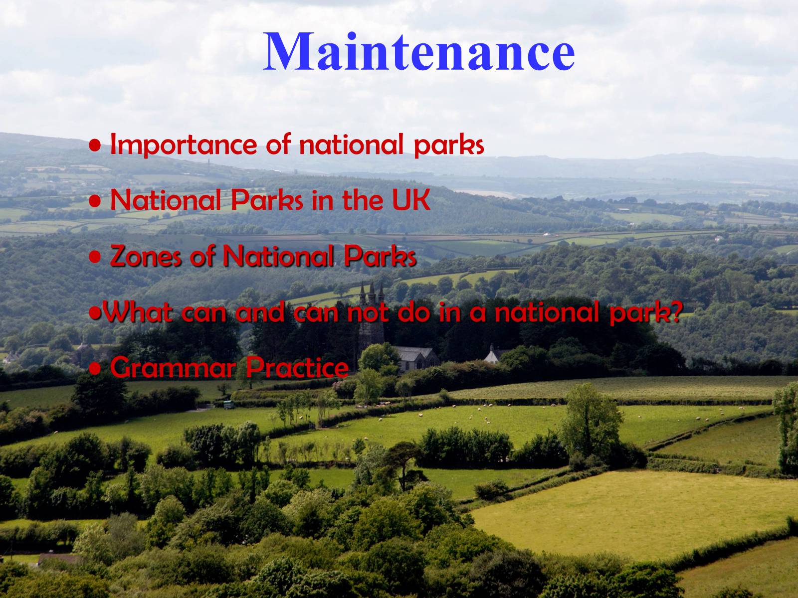 Презентація на тему «National Parks of the UK» - Слайд #2