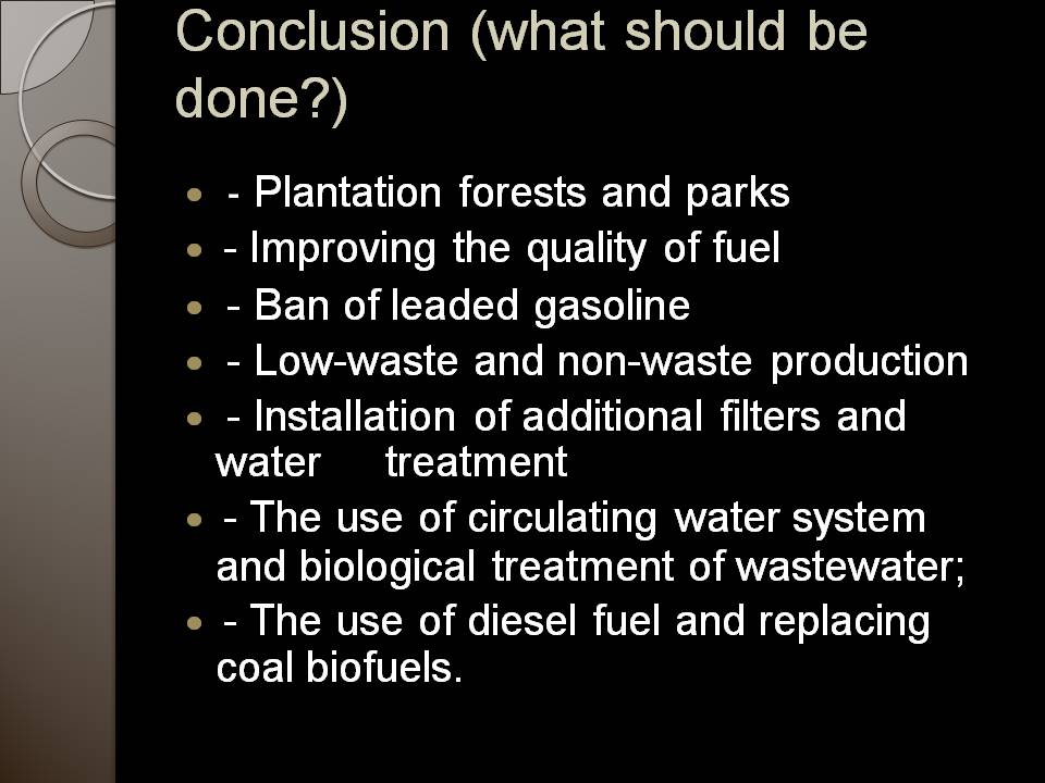 Презентація на тему «Environmental pollution Ukraine» - Слайд #10