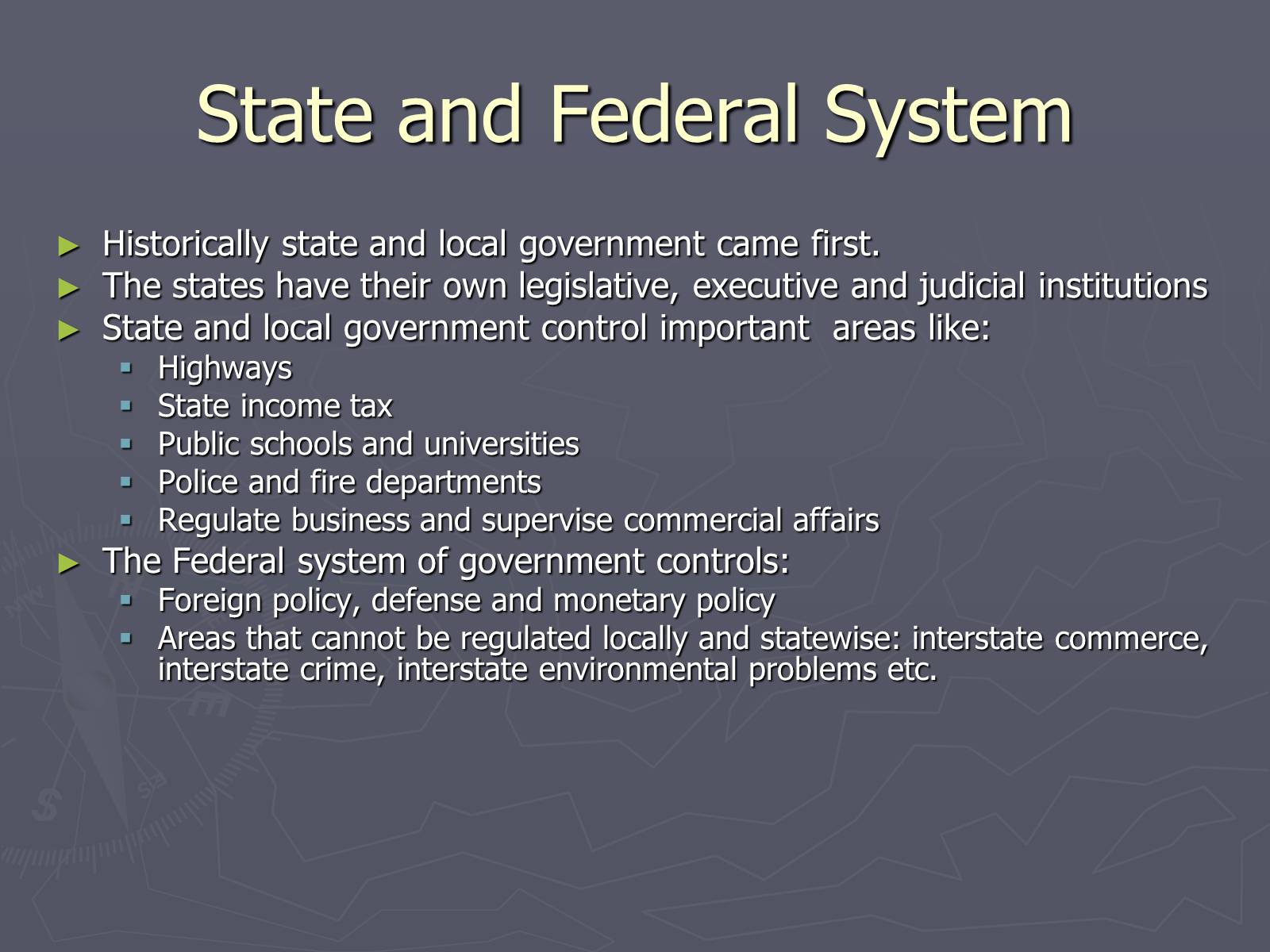 Презентація на тему «The American Political System» - Слайд #3