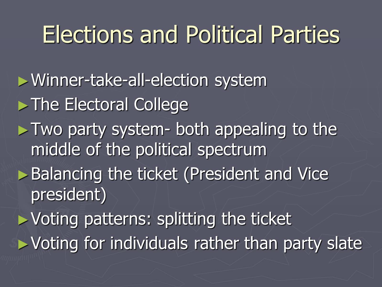 Презентація на тему «The American Political System» - Слайд #9