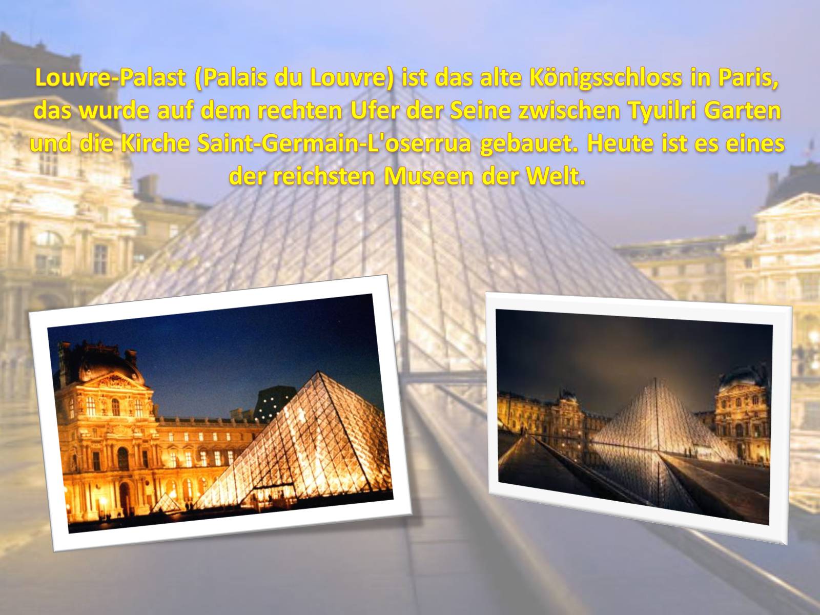 Презентація на тему «Der Louvre in Paris» - Слайд #3