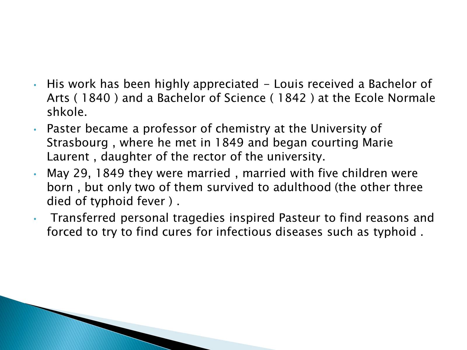 Презентація на тему «Louis Pasteur» - Слайд #4