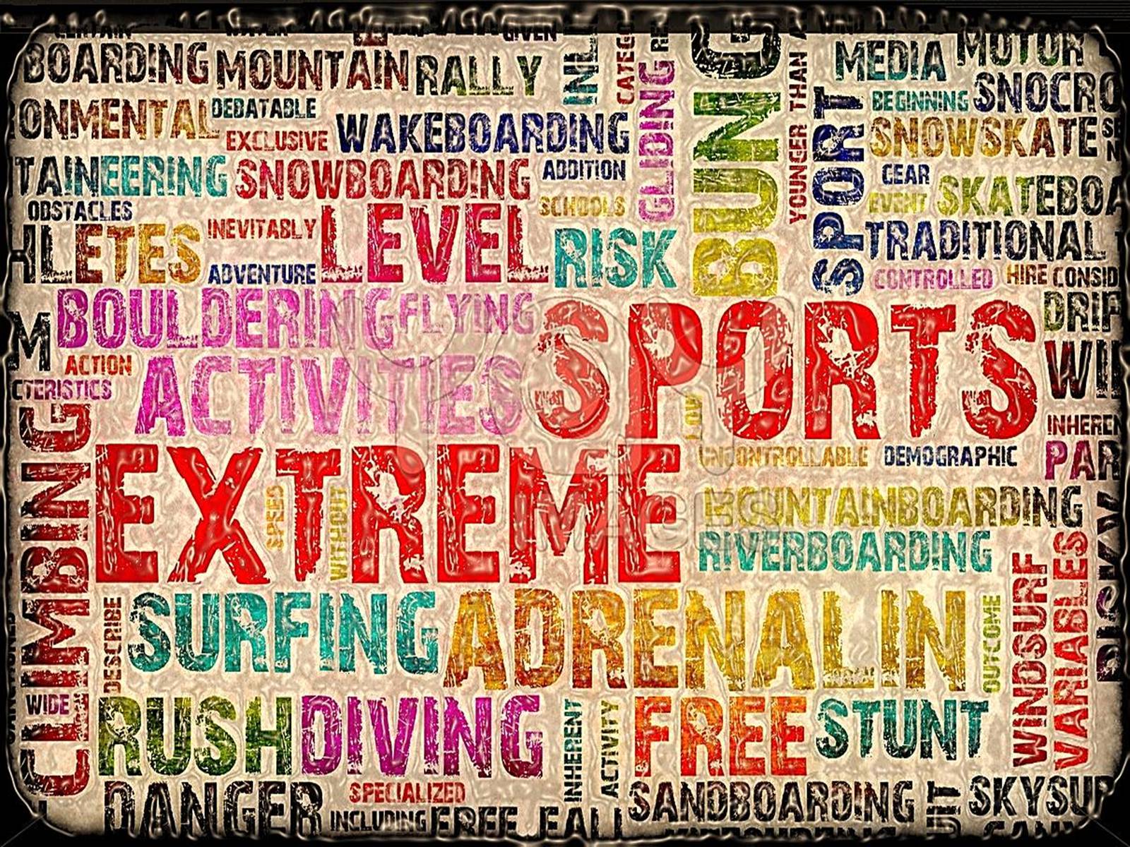 Презентація на тему «Extreme sport» (варіант 2) - Слайд #1