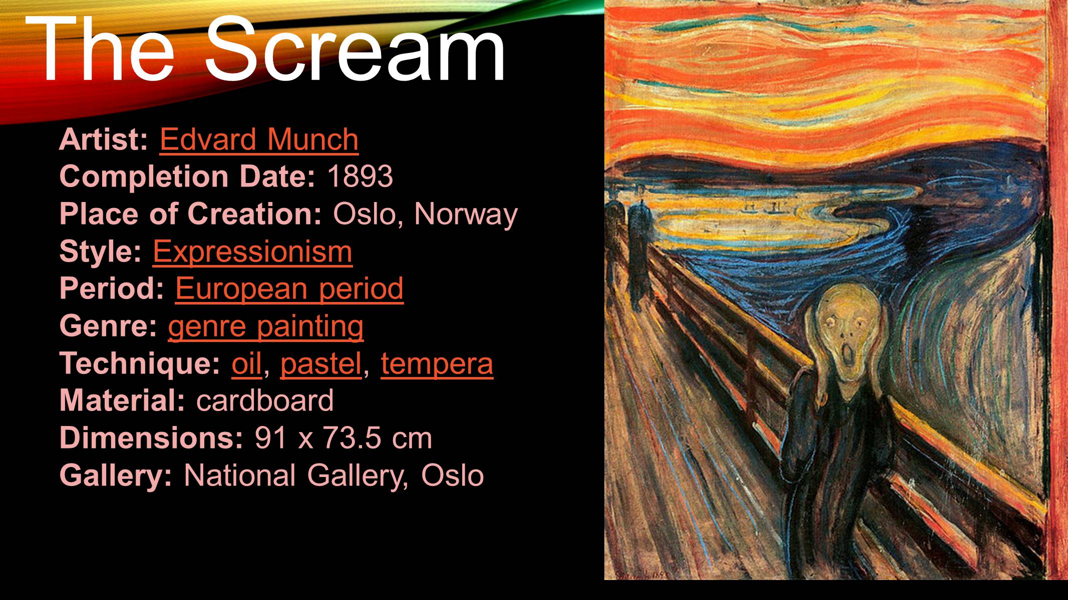 Презентація на тему «Edvard Munch» (варіант 1) - Слайд #2
