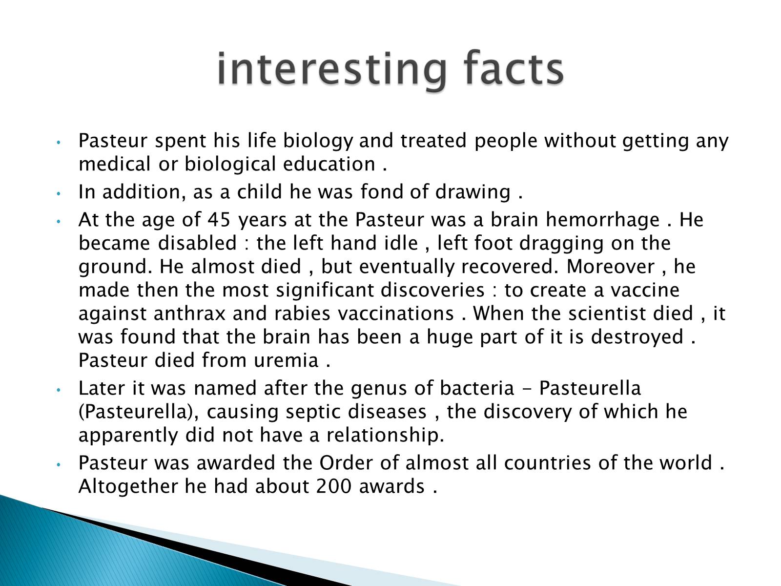 Презентація на тему «Louis Pasteur» - Слайд #10