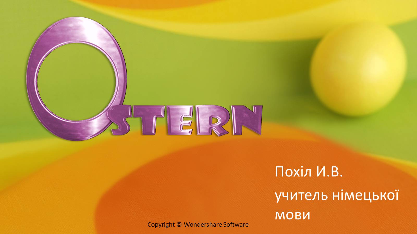 Презентація на тему «Ostern» (варіант 2) - Слайд #1