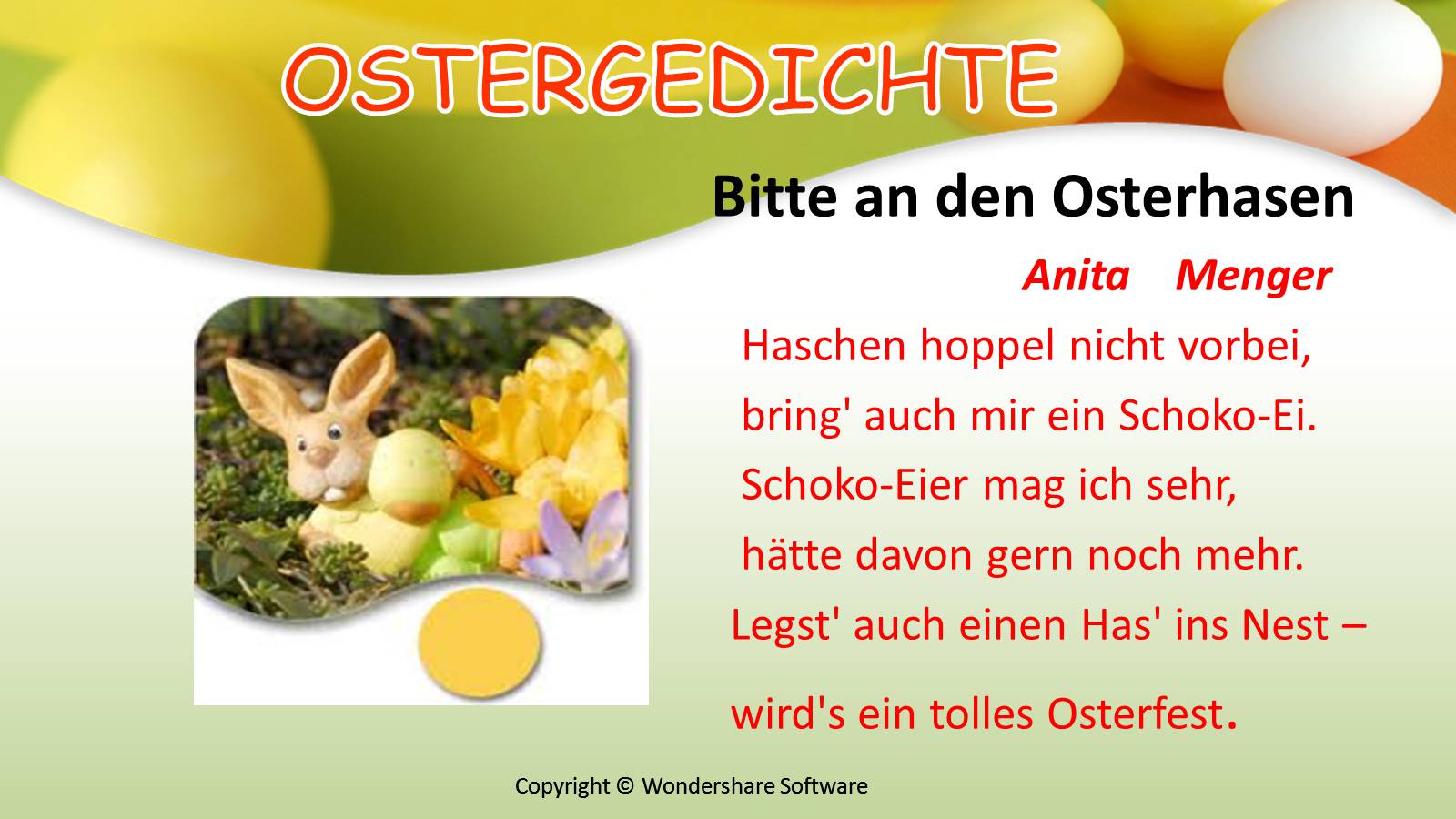 Презентація на тему «Ostern» (варіант 2) - Слайд #13