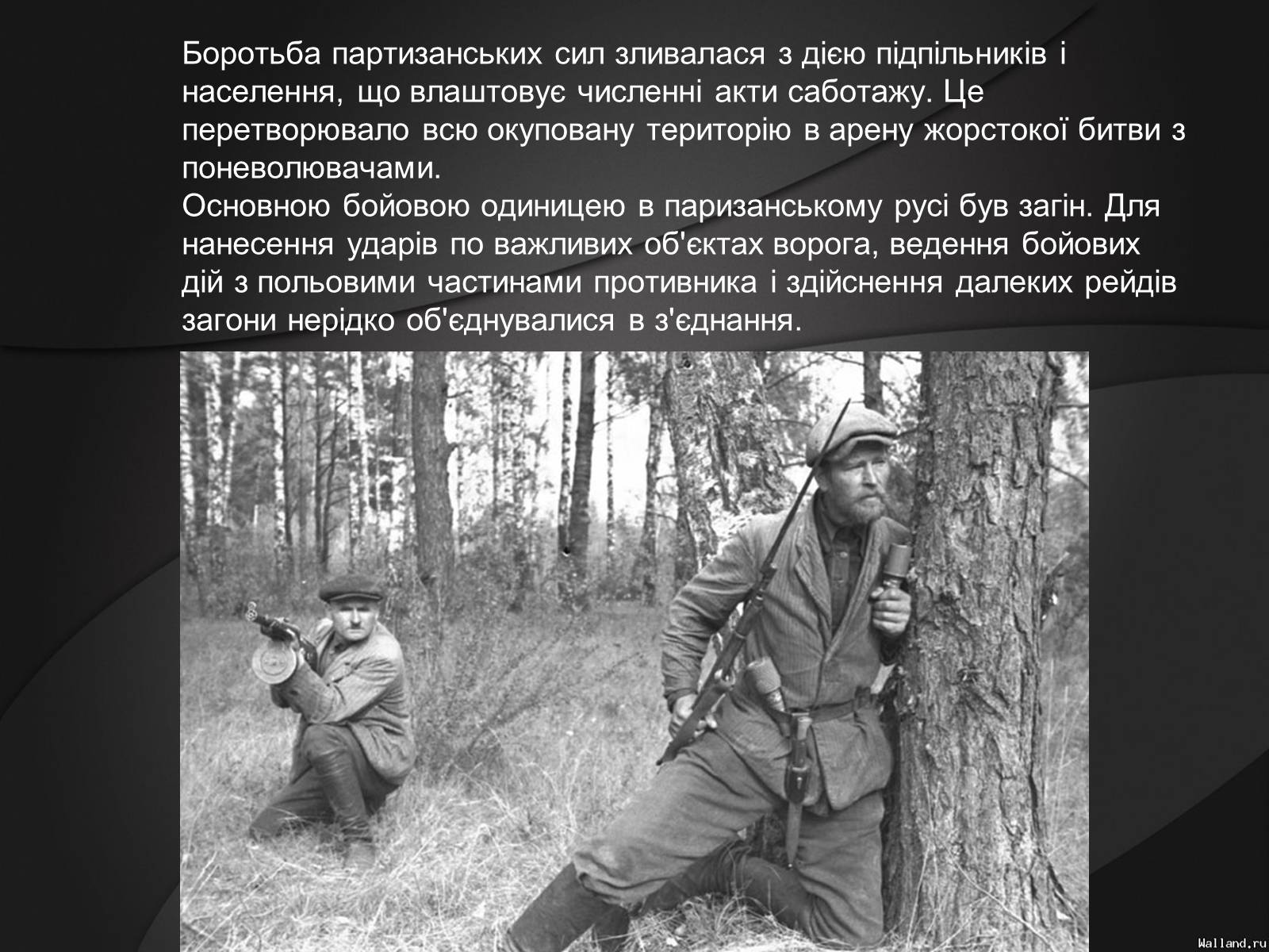Презентація на тему «Партизани у Великій Вітчизняній Війні» - Слайд #6