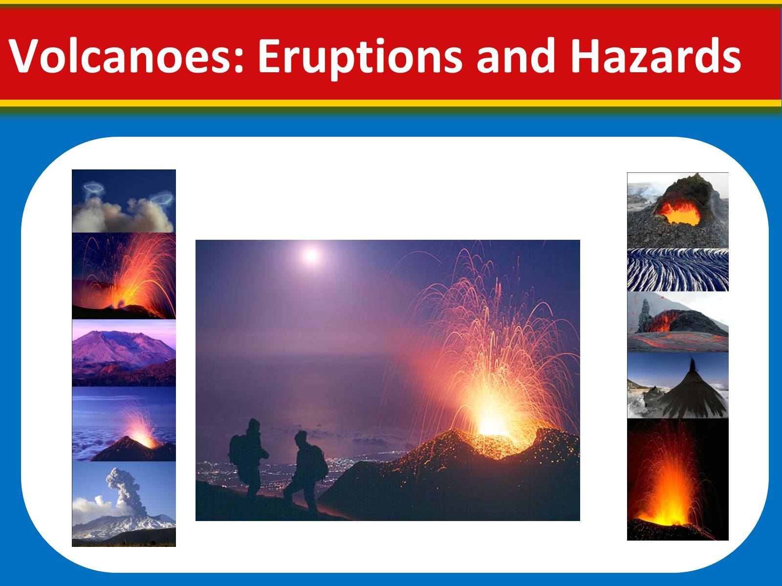 Презентація на тему «Volcanoes: Eruptions and Hazards» - Слайд #1