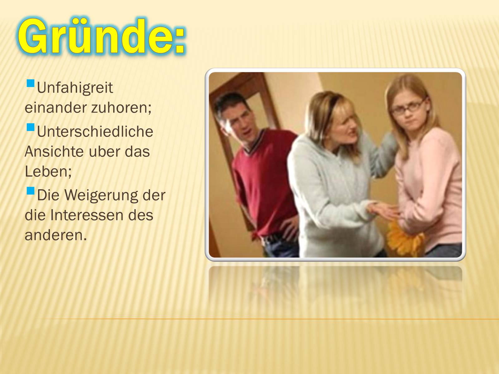 Презентація на тему «Die probleme der he Utigen jugend» - Слайд #16