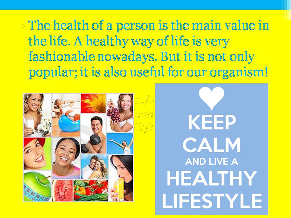 Презентація на тему «Healthy lifestyle» (варіант 4) - Слайд #2