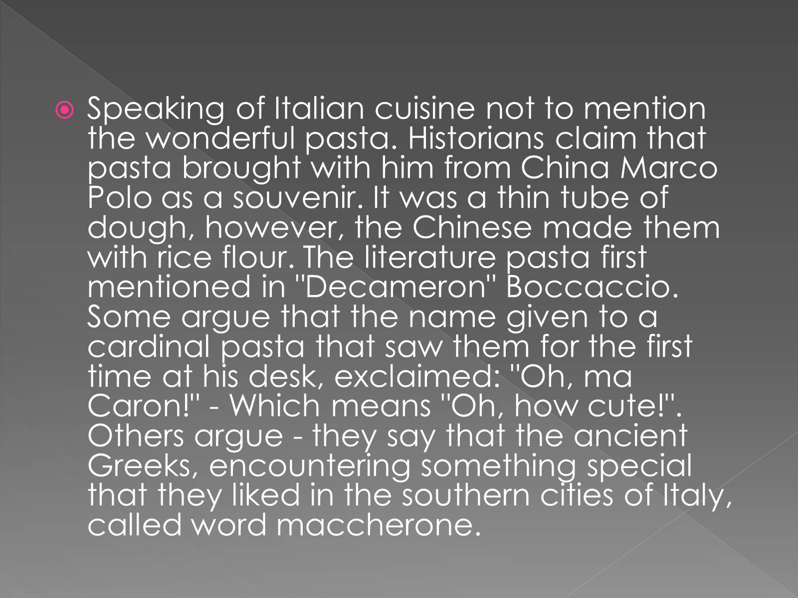 Презентація на тему «Italian Cuisine» (варіант 4) - Слайд #7