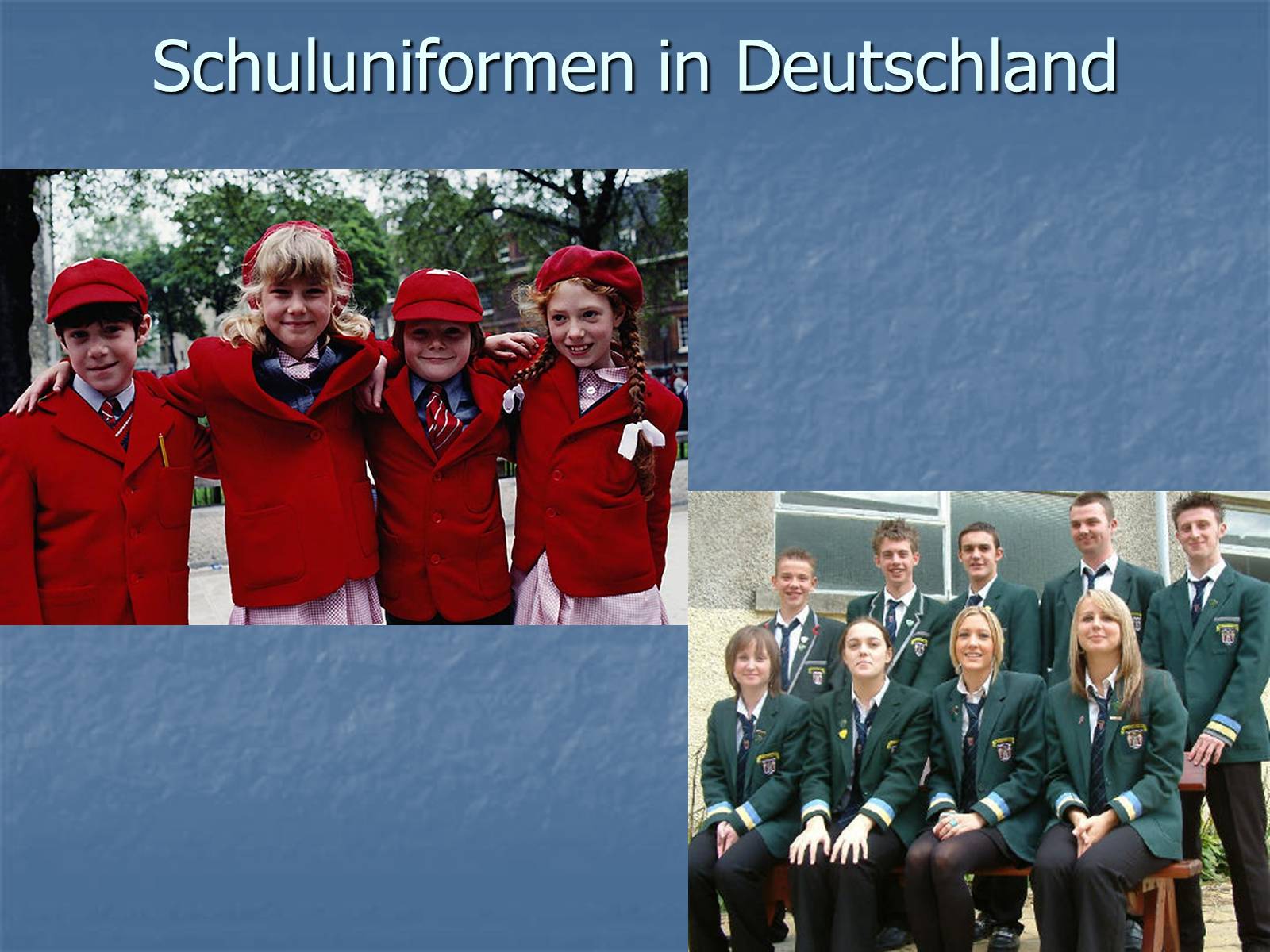 Презентація на тему «Schuluniform» - Слайд #4