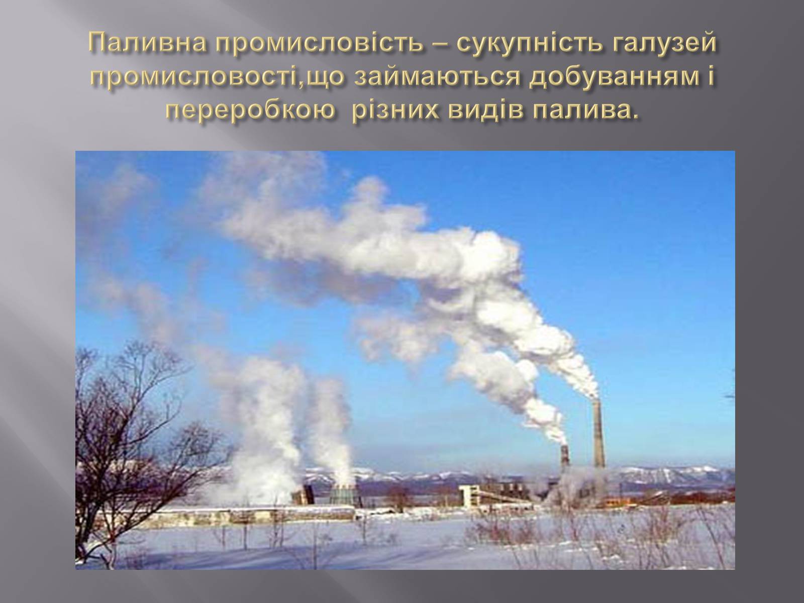 Презентація на тему «Паливна промисловість в Україні» - Слайд #2