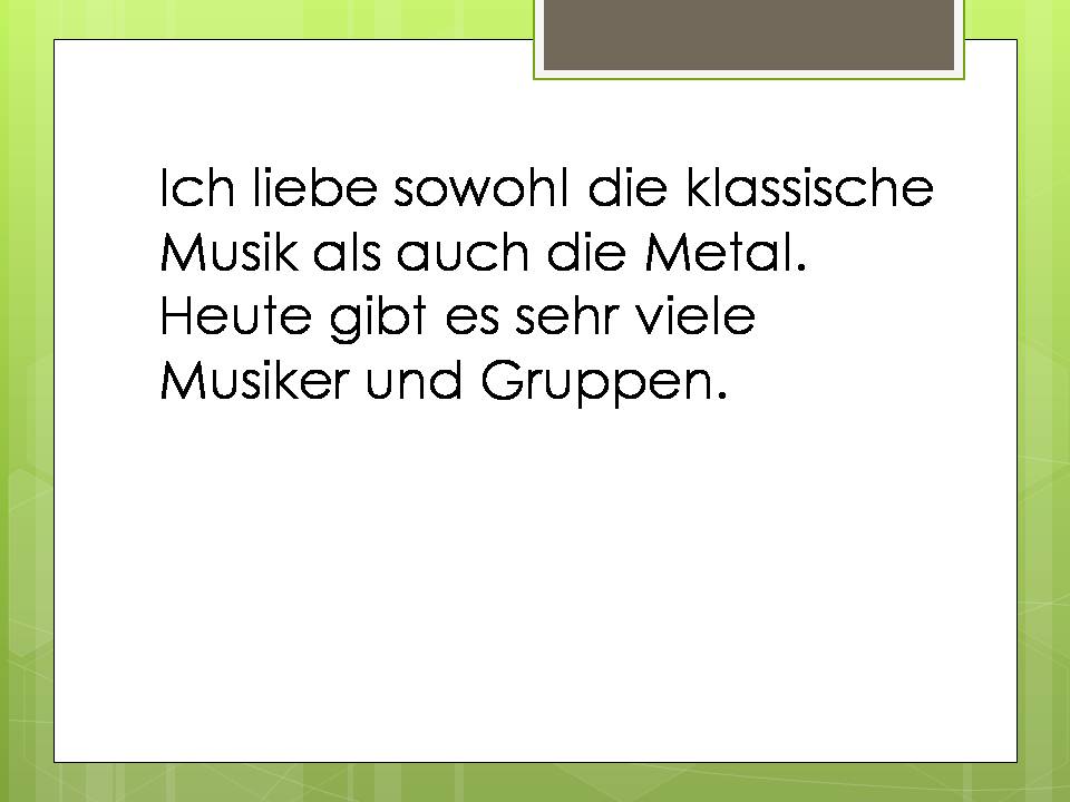 Презентація на тему «Die Musik» - Слайд #5