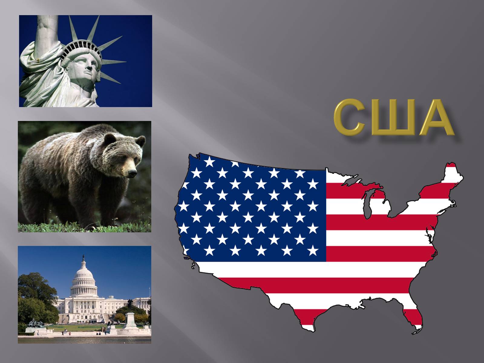 Презентація на тему «Сполучені Штати Америки» (варіант 4) - Слайд #1
