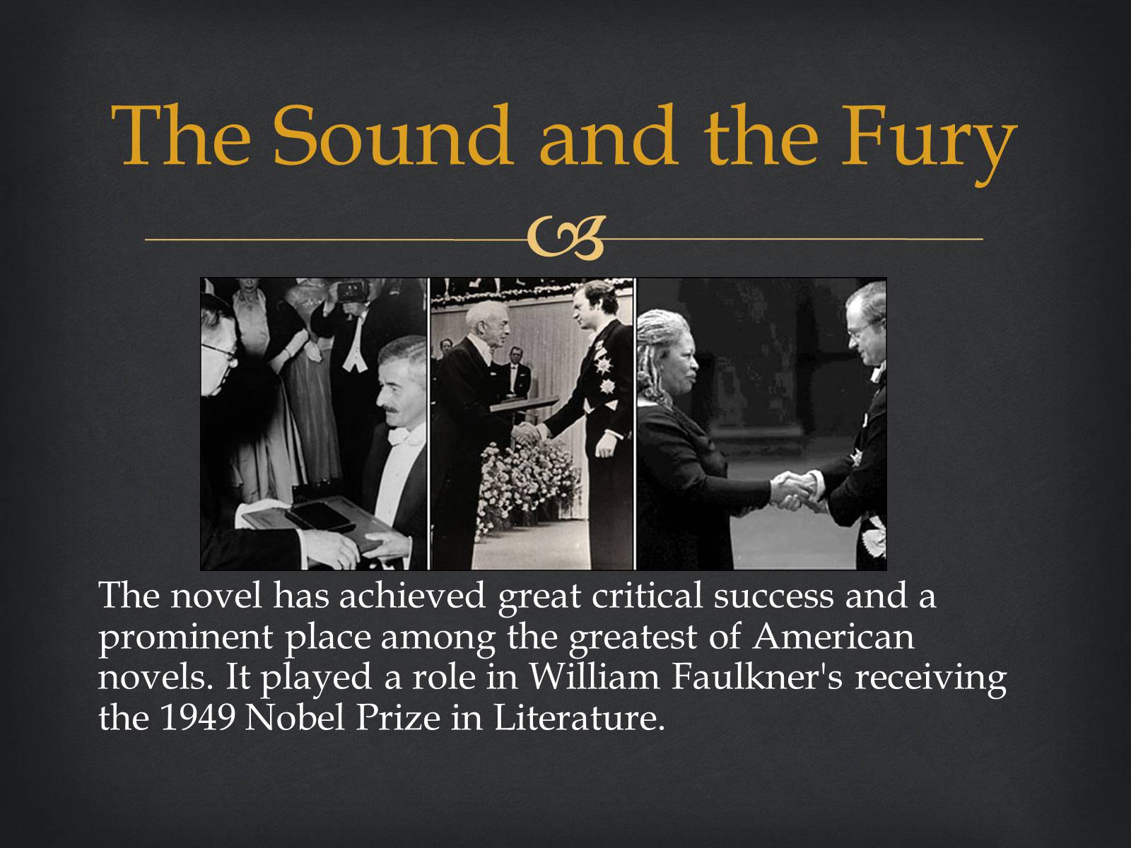Презентація на тему «William Faulkner «The Sound and the Fury»» - Слайд #8