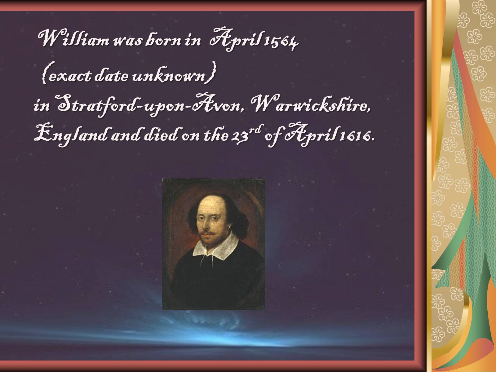 Презентація на тему «William Shakespeare» (варіант 3) - Слайд #2