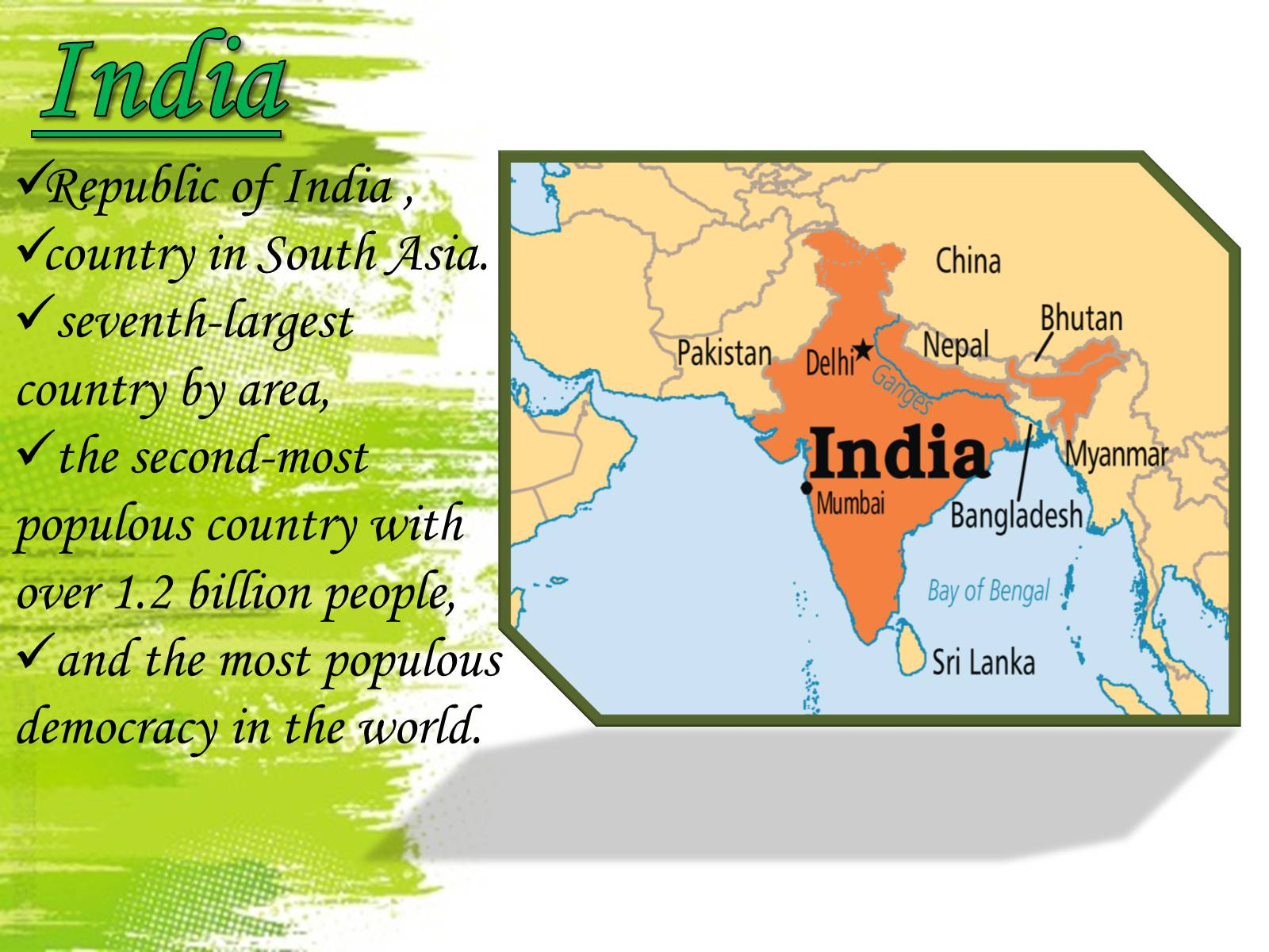 Презентація на тему «India» (варіант 2) - Слайд #2