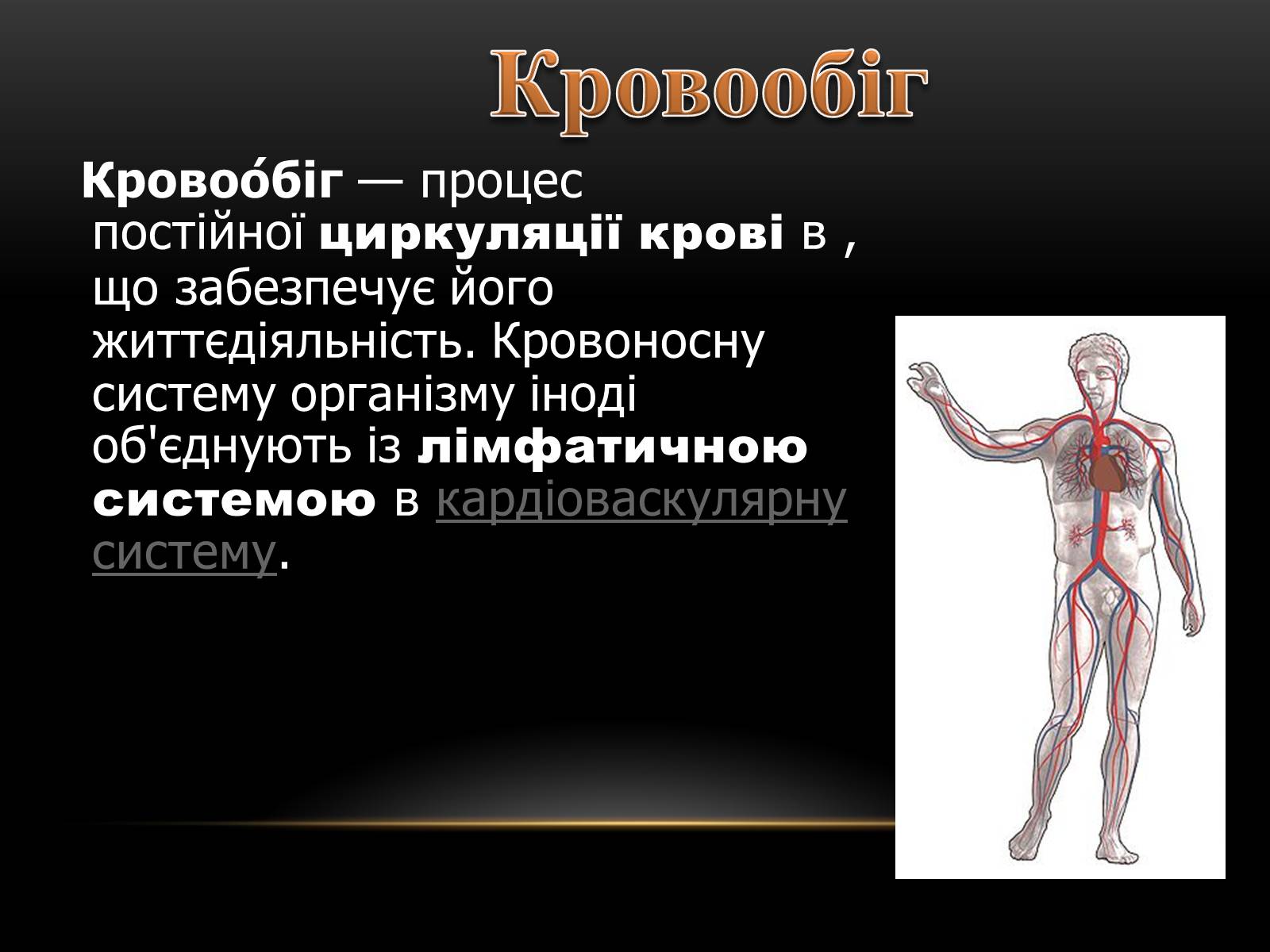 Презентація на тему «Кровообіг і лімфообіг людини» - Слайд #2