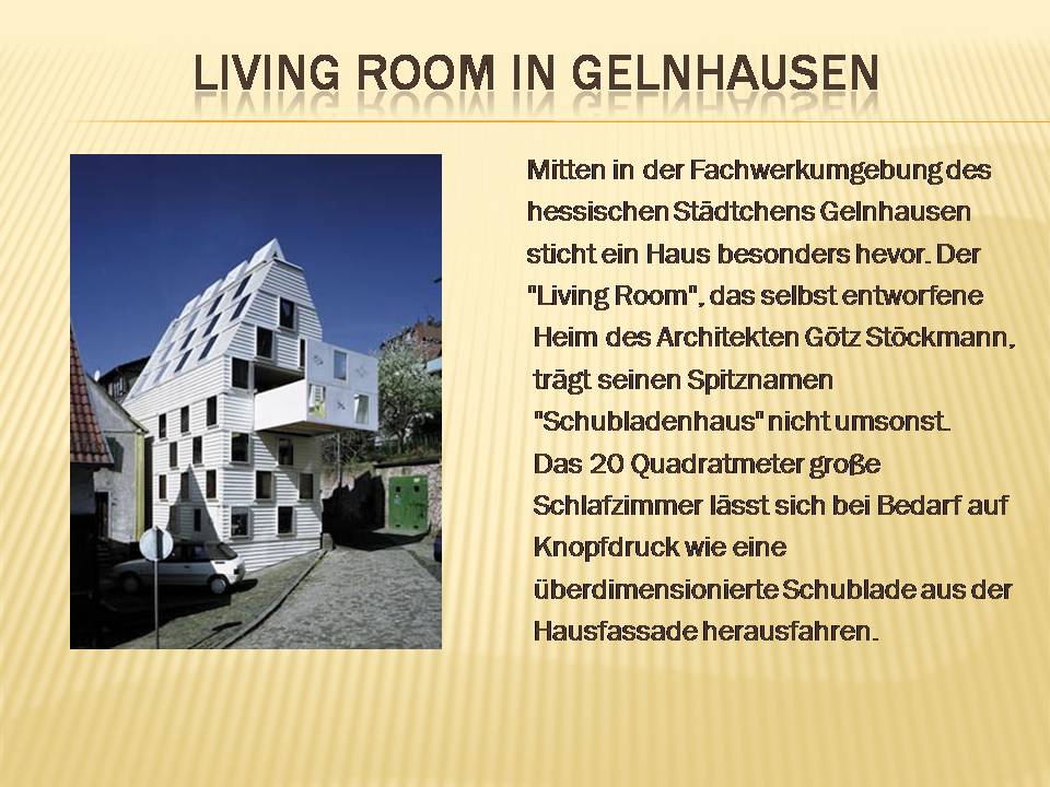 Презентація на тему «Architektur in Deutschland» - Слайд #6