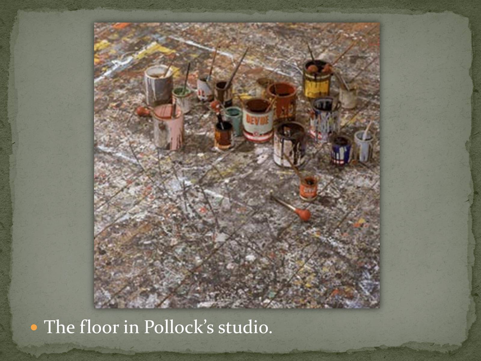 Презентація на тему «Jackson Pollock» (варіант 2) - Слайд #7