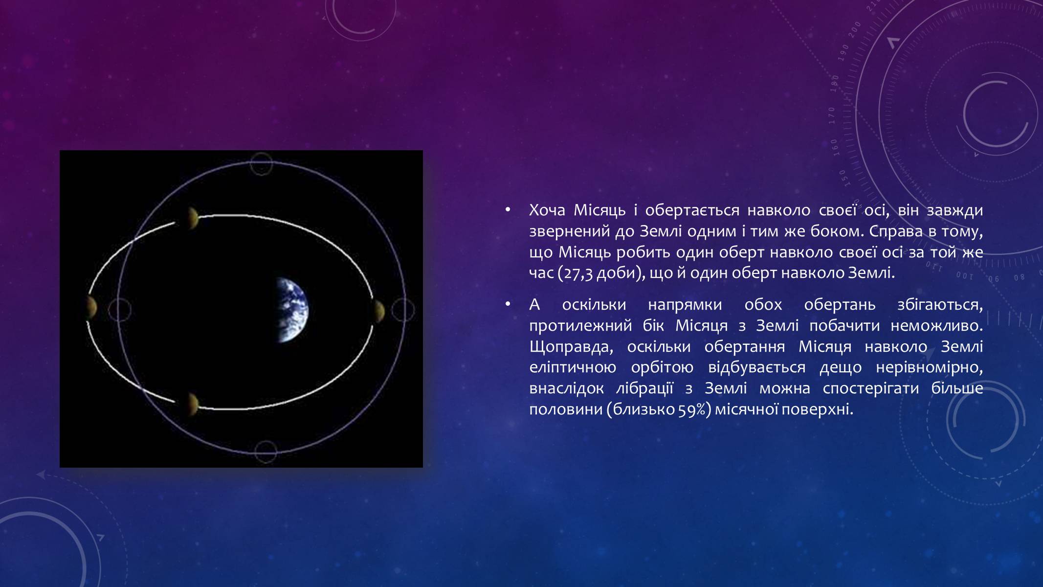 Презентація на тему «Місяць — супутник Землі» (варіант 1) - Слайд #6