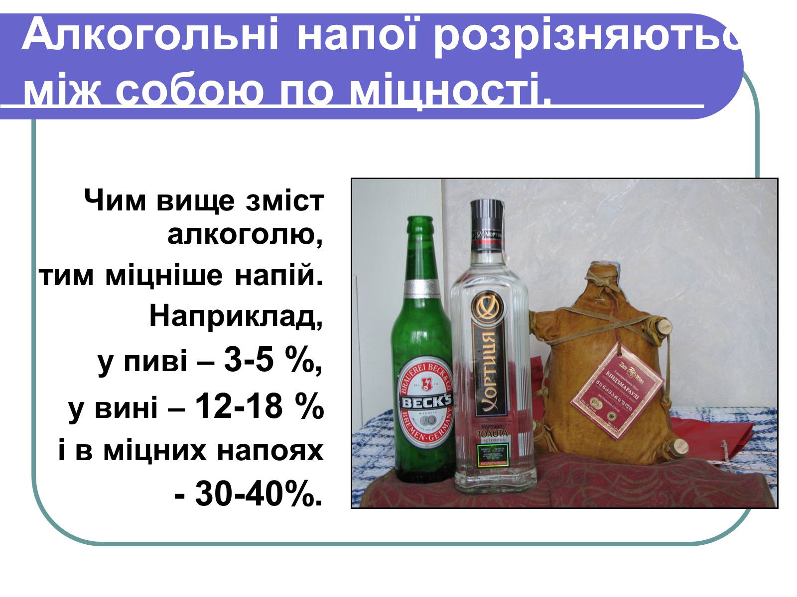 Презентація на тему «Вплив алкоголю на здоров’я підлітка» (варіант 1) - Слайд #3