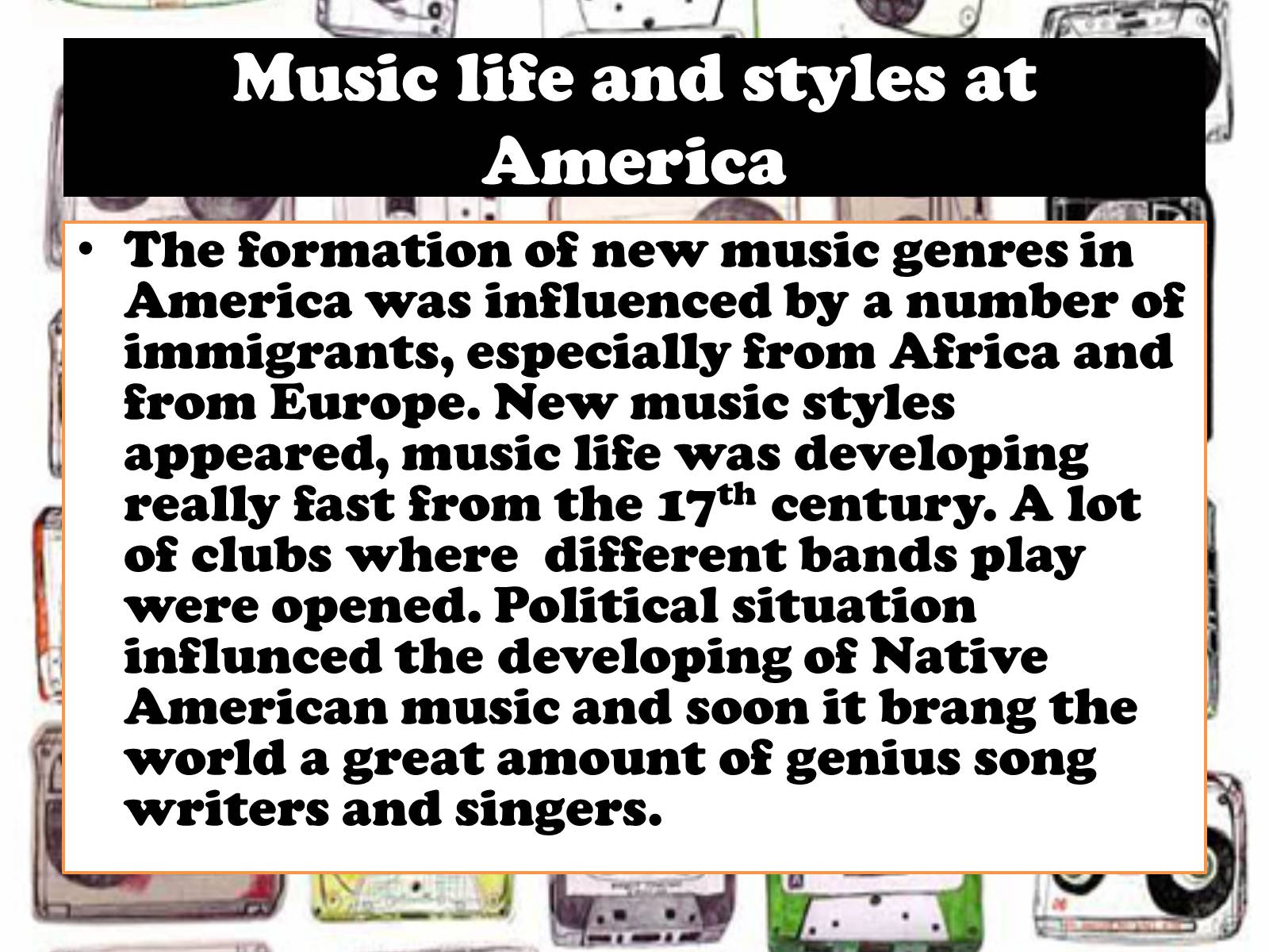 Презентація на тему «Music in United States» - Слайд #2