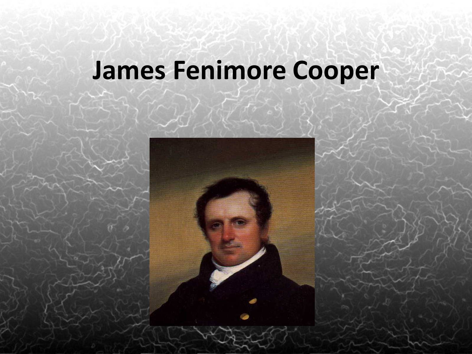 Презентація на тему «James Fenimore Cooper» (варіант 2) - Слайд #1