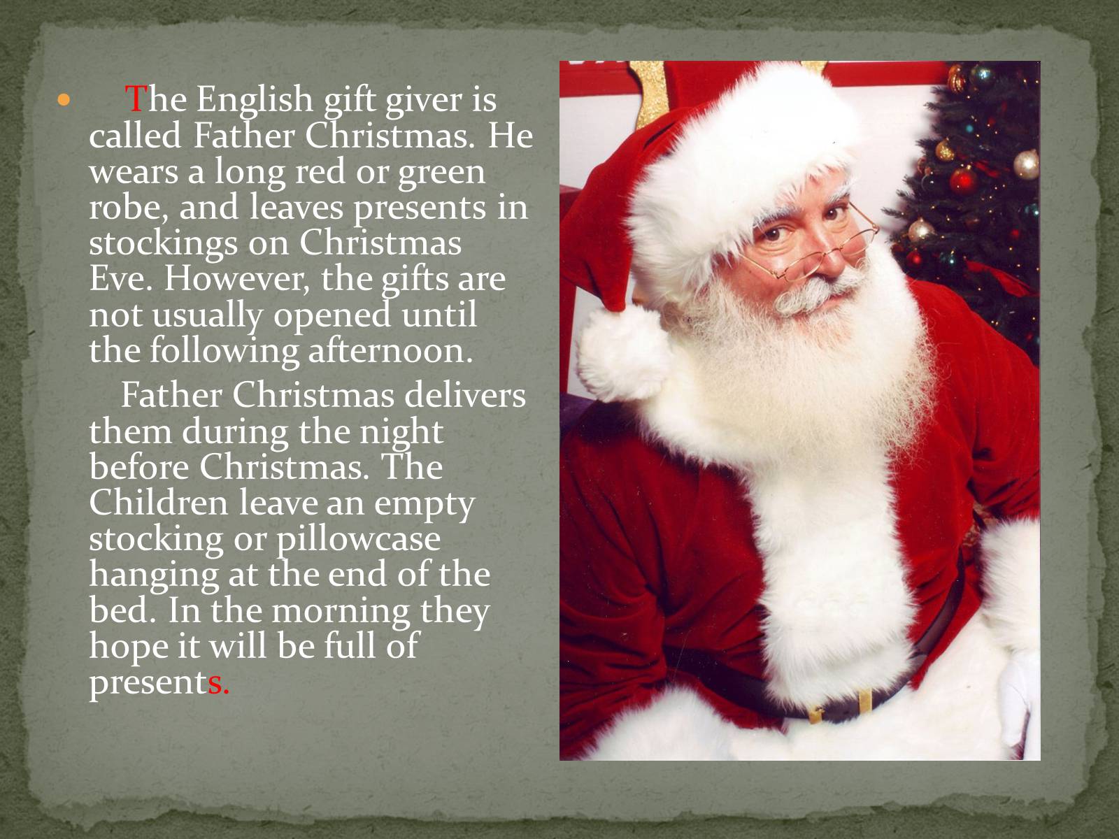 Презентація на тему «Christmas traditions in England» - Слайд #6