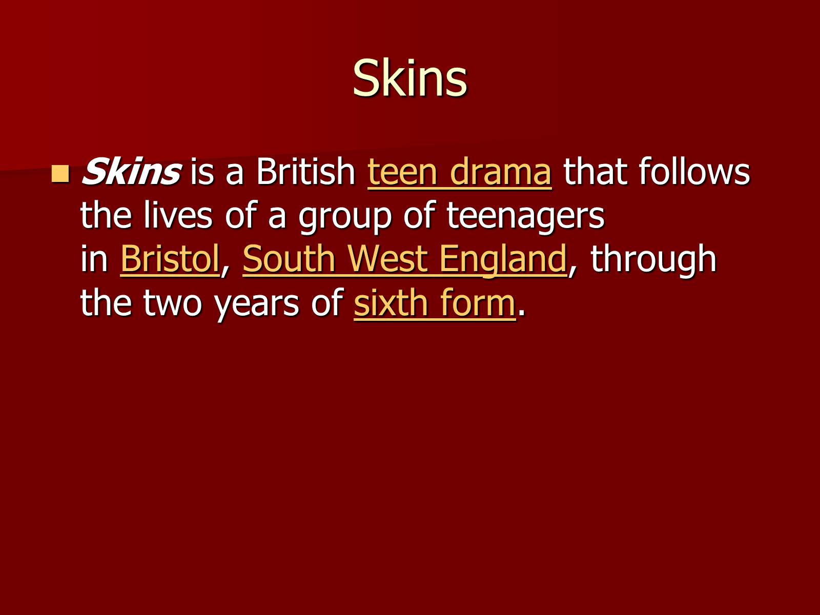 Презентація на тему «British popular TV shows» - Слайд #8