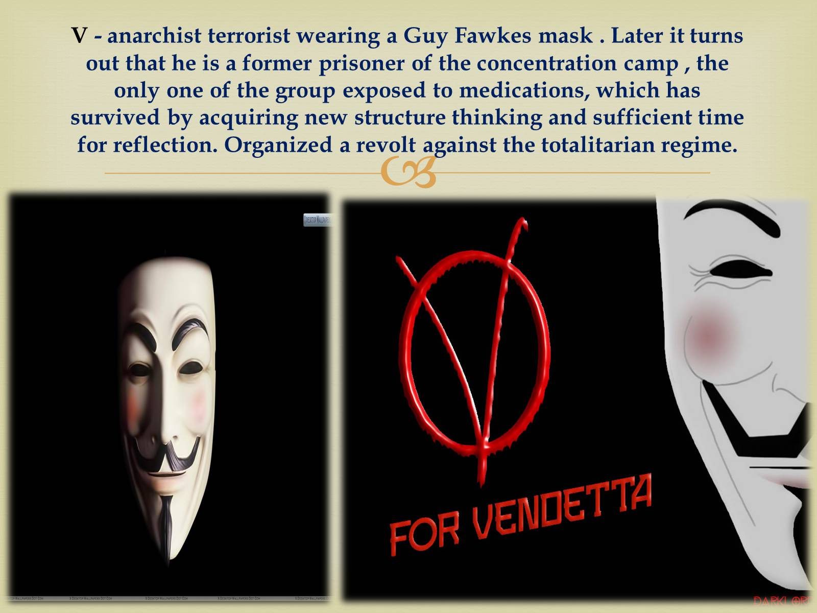 Презентація на тему «V for Vendetta» - Слайд #5