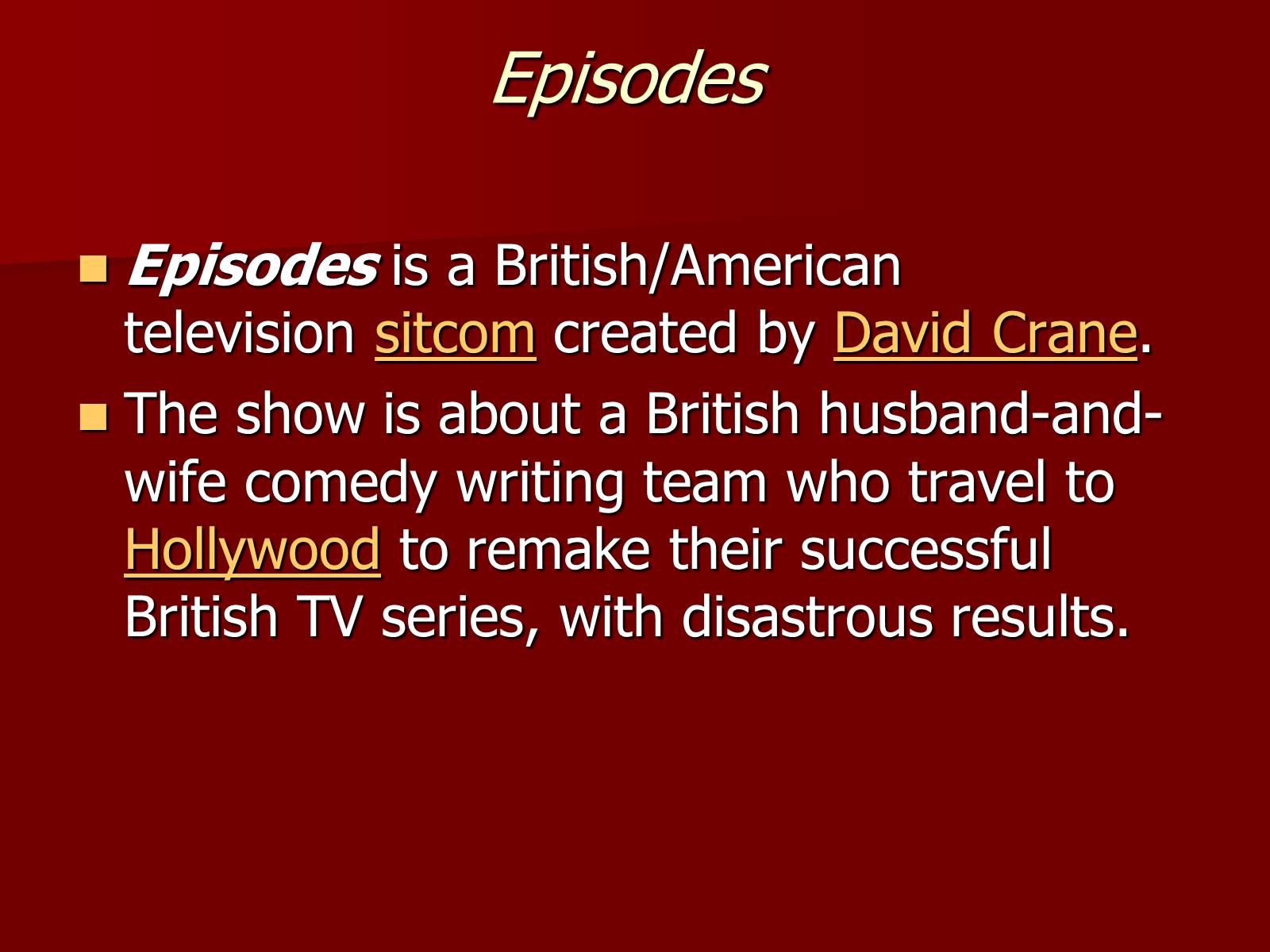 Презентація на тему «British popular TV shows» - Слайд #28