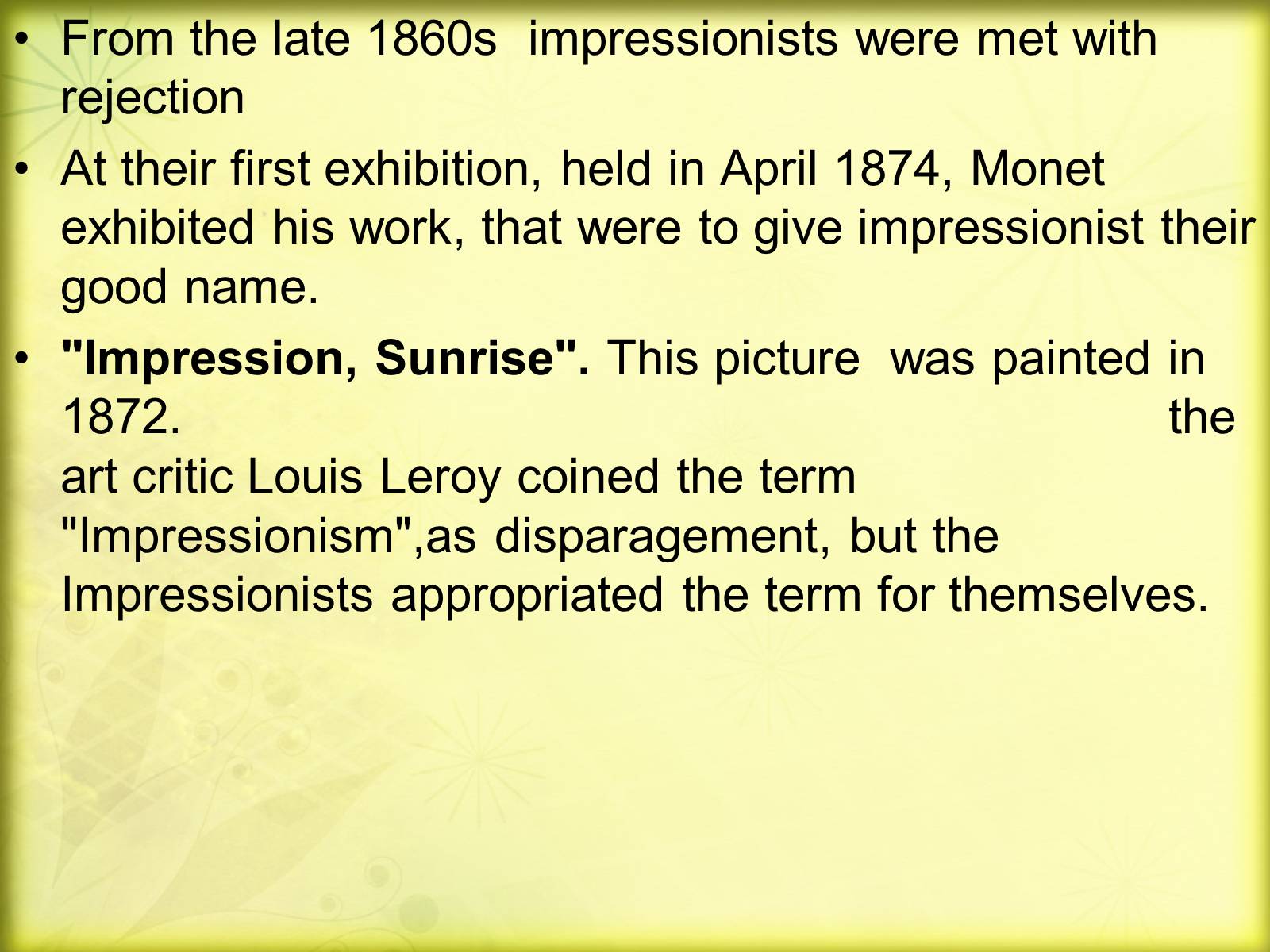 Презентація на тему «Claude Monet» (варіант 4) - Слайд #3