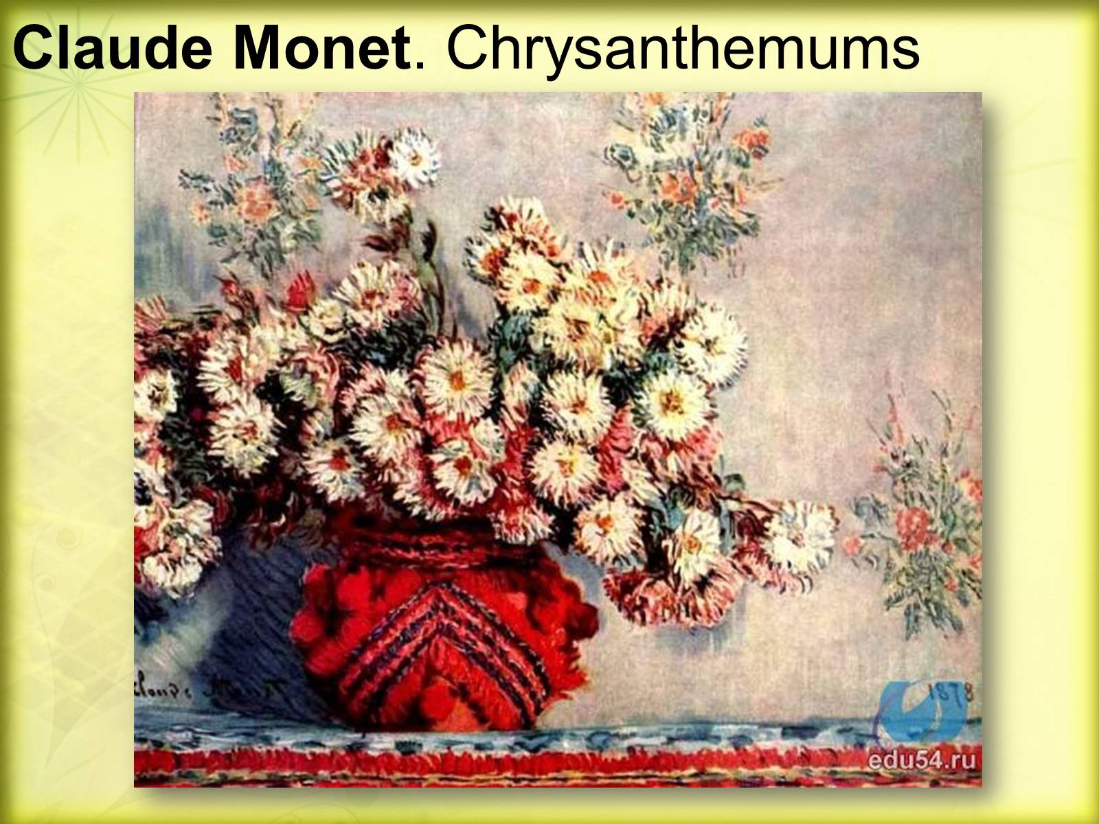 Презентація на тему «Claude Monet» (варіант 4) - Слайд #6