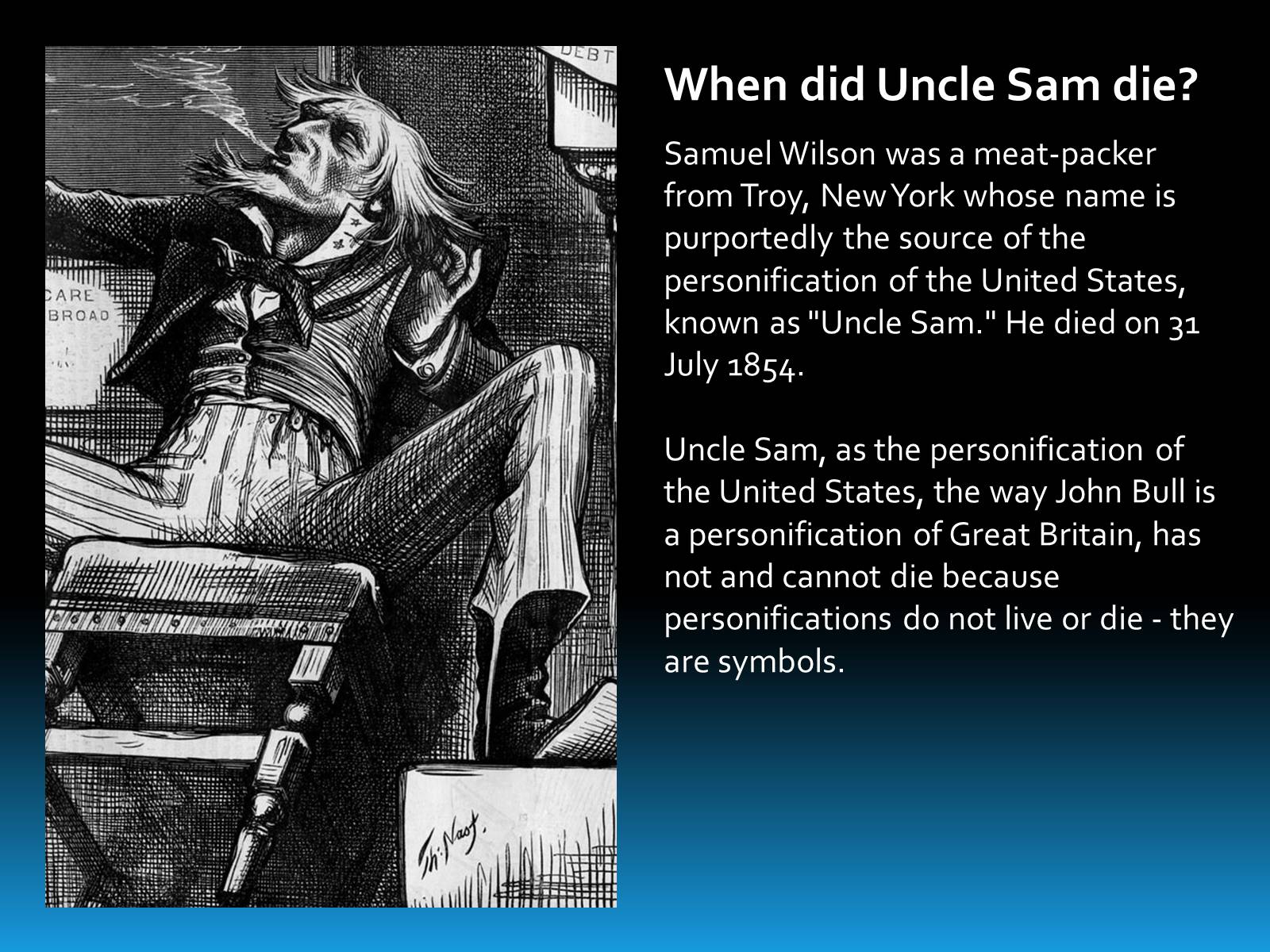 Презентація на тему «Uncle Sam» - Слайд #9