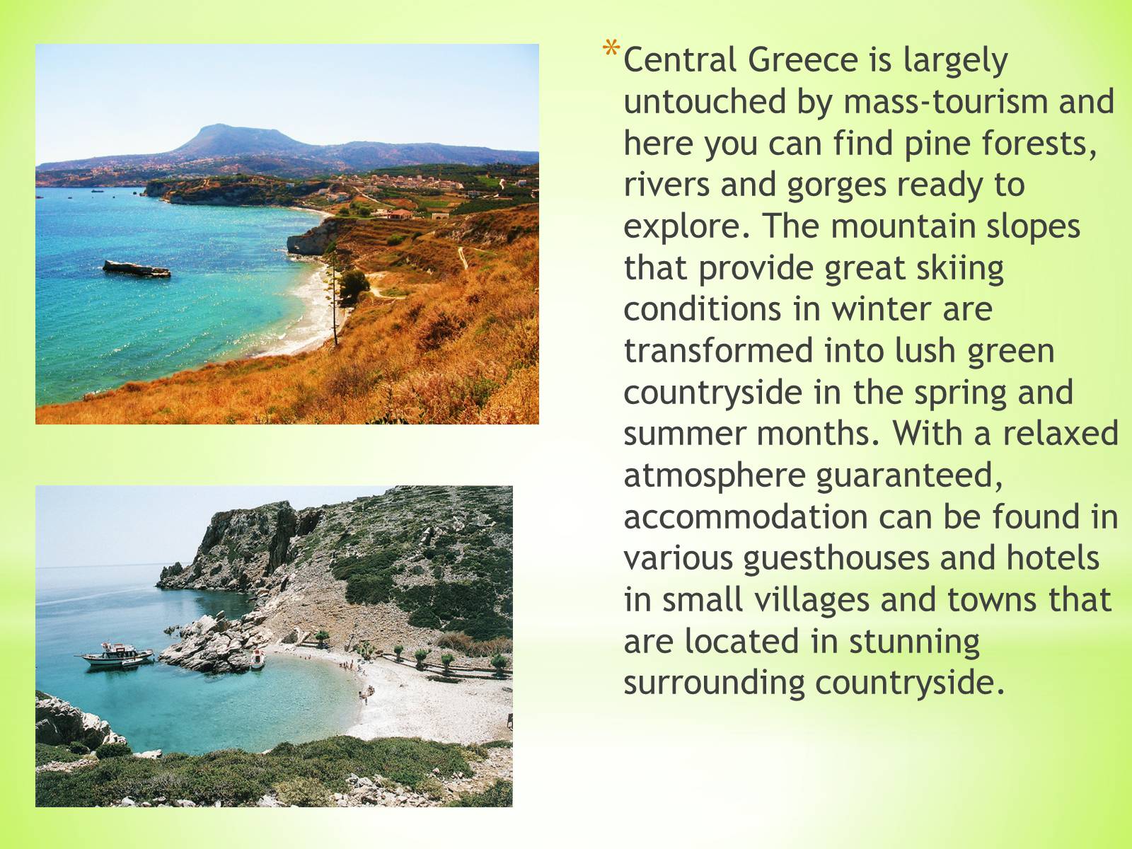Презентація на тему «Ecotourism in Greece» - Слайд #6