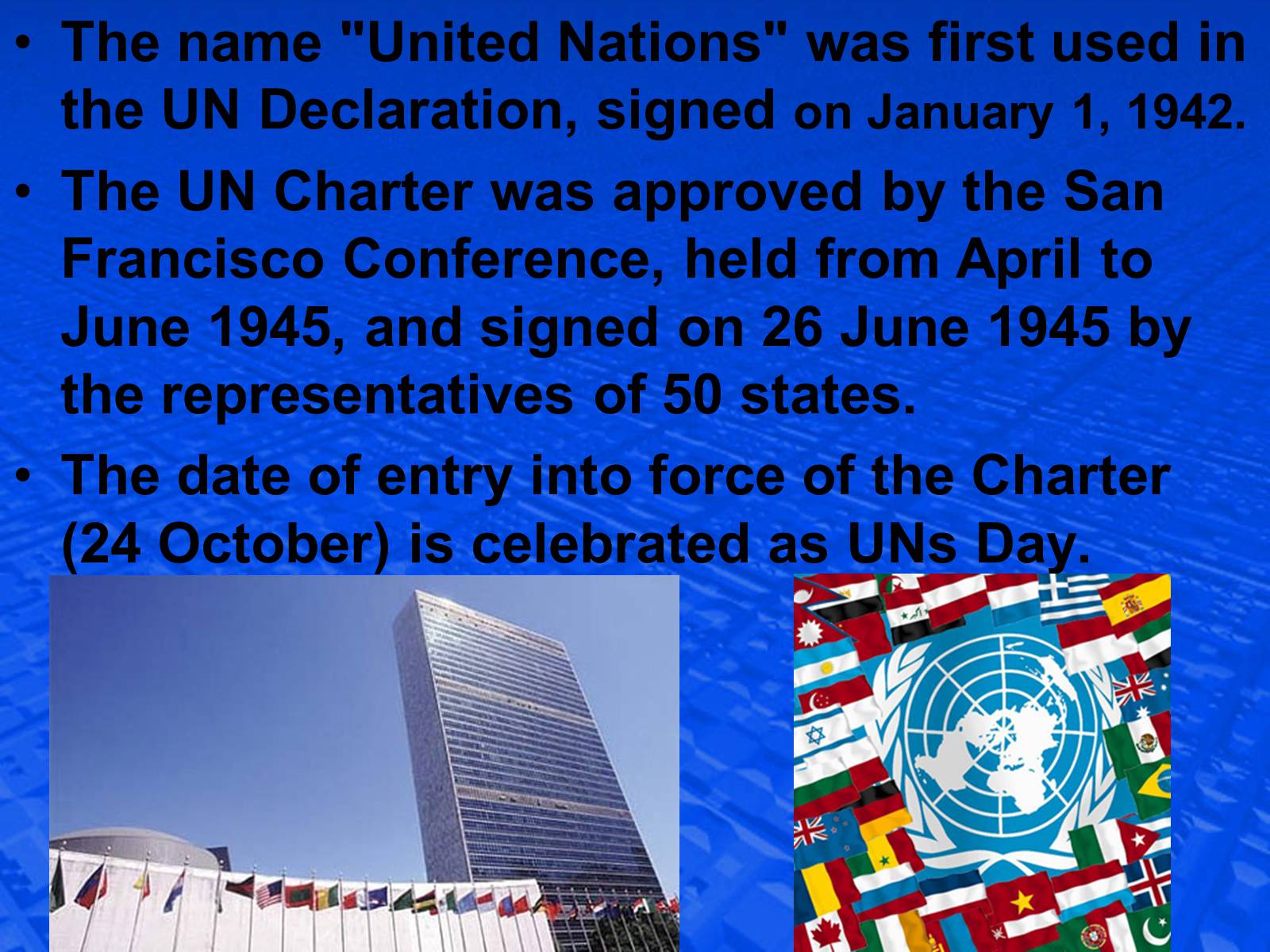 Презентація на тему «United Nations» (варіант 2) - Слайд #3