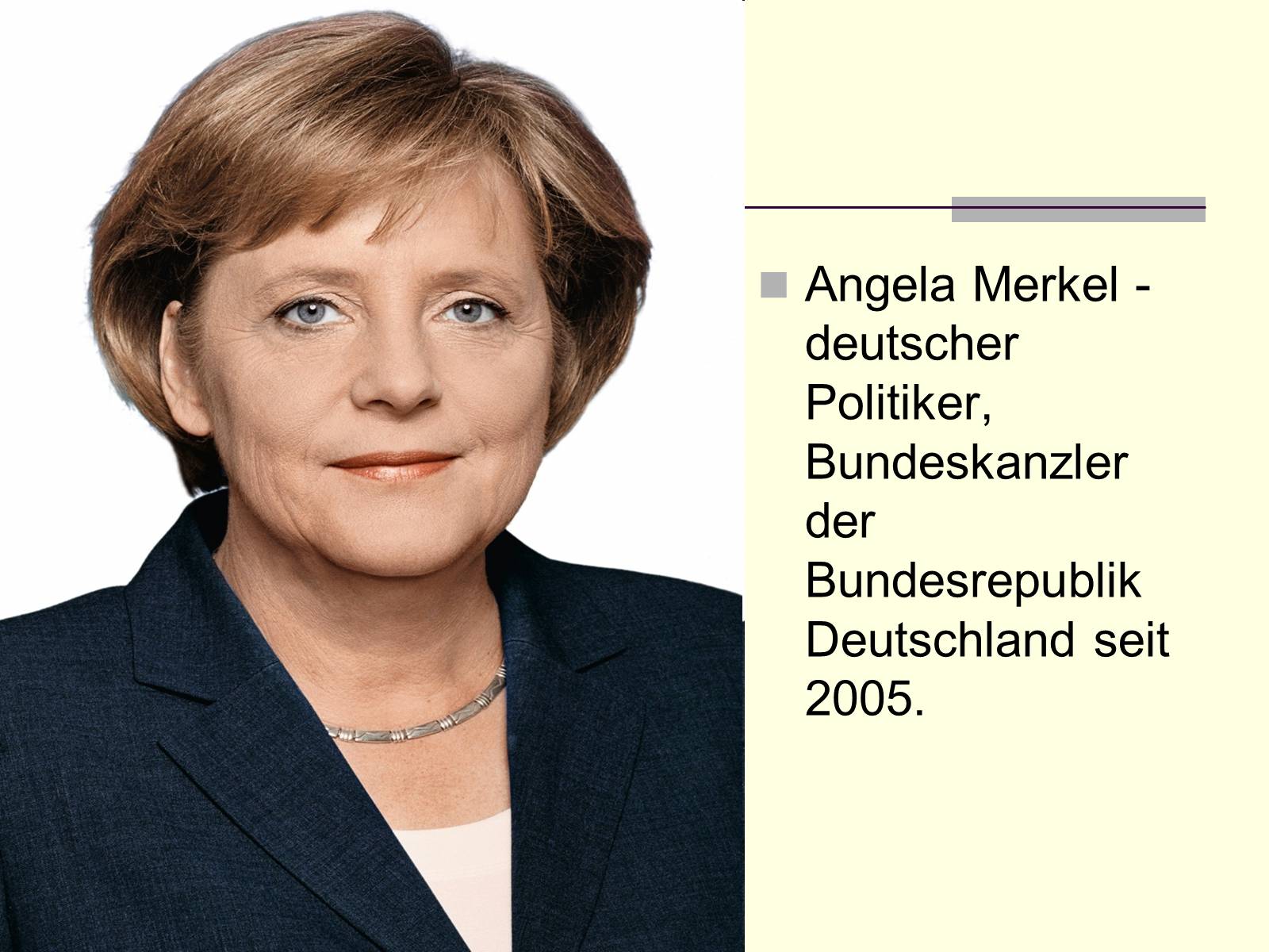 Презентація на тему «Angela Dorothea Merkel» - Слайд #2