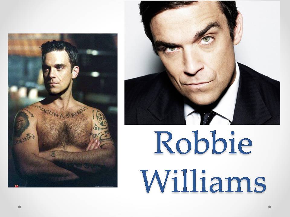 Презентація на тему «Robbie Williams» (варіант 2) - Слайд #1