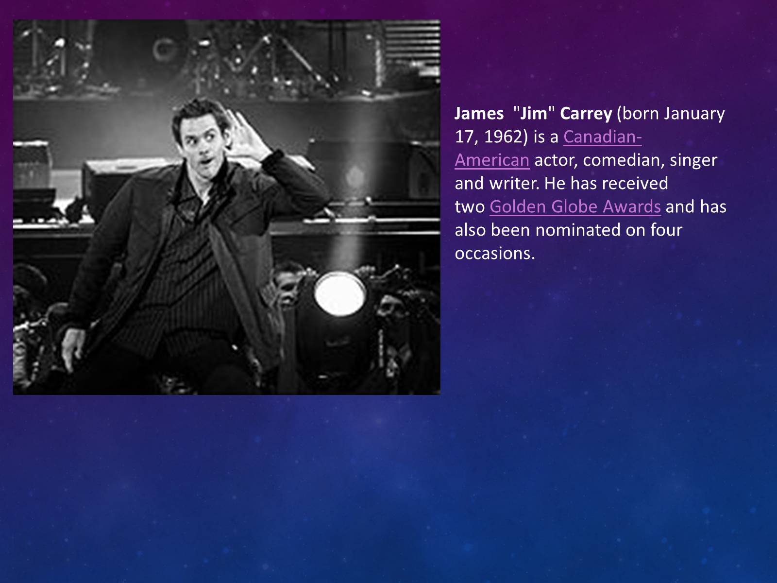 Презентація на тему «Jim  Carrey» - Слайд #2